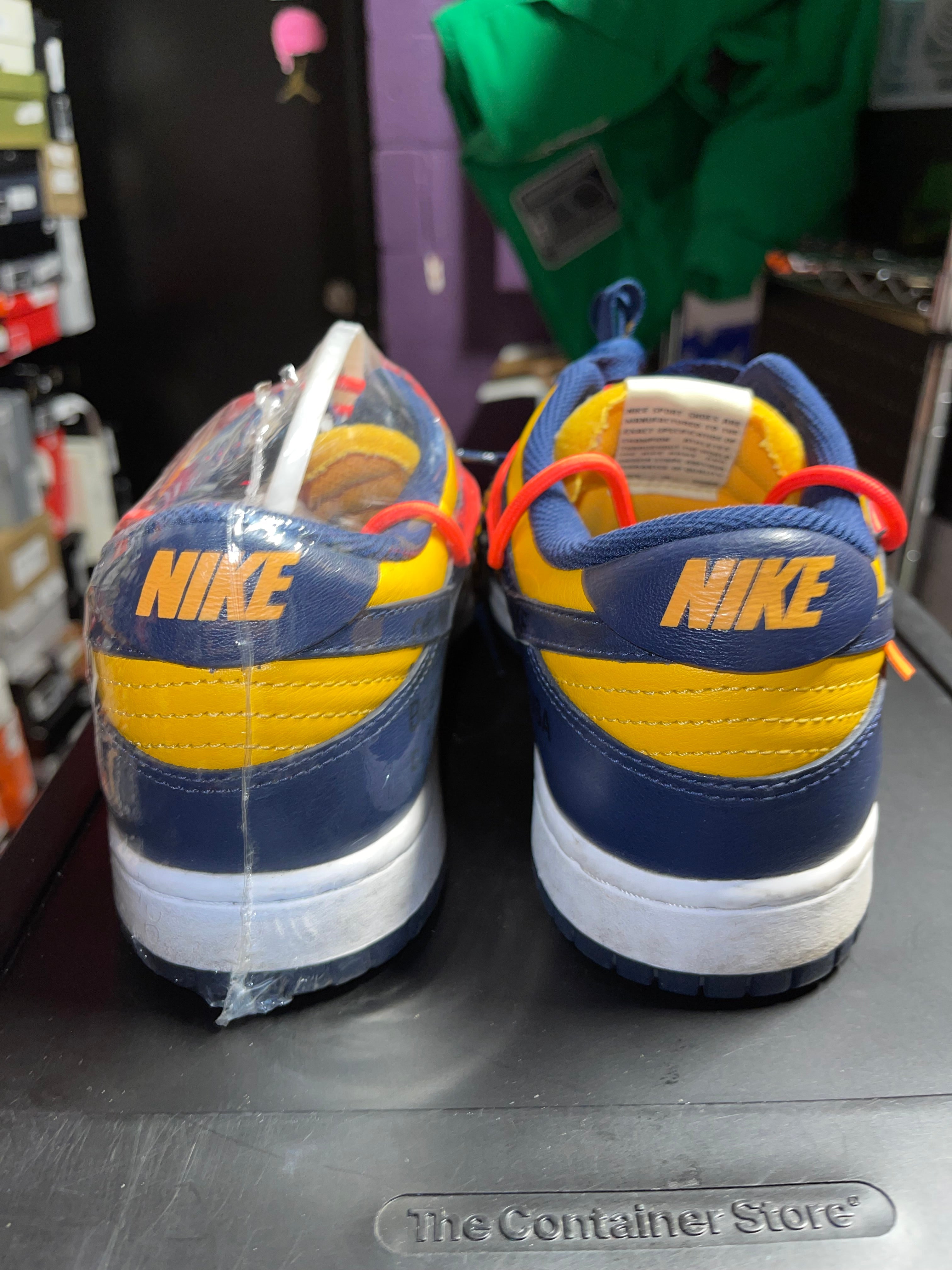 2019 Nike Dunk low "Off-White University Gold"