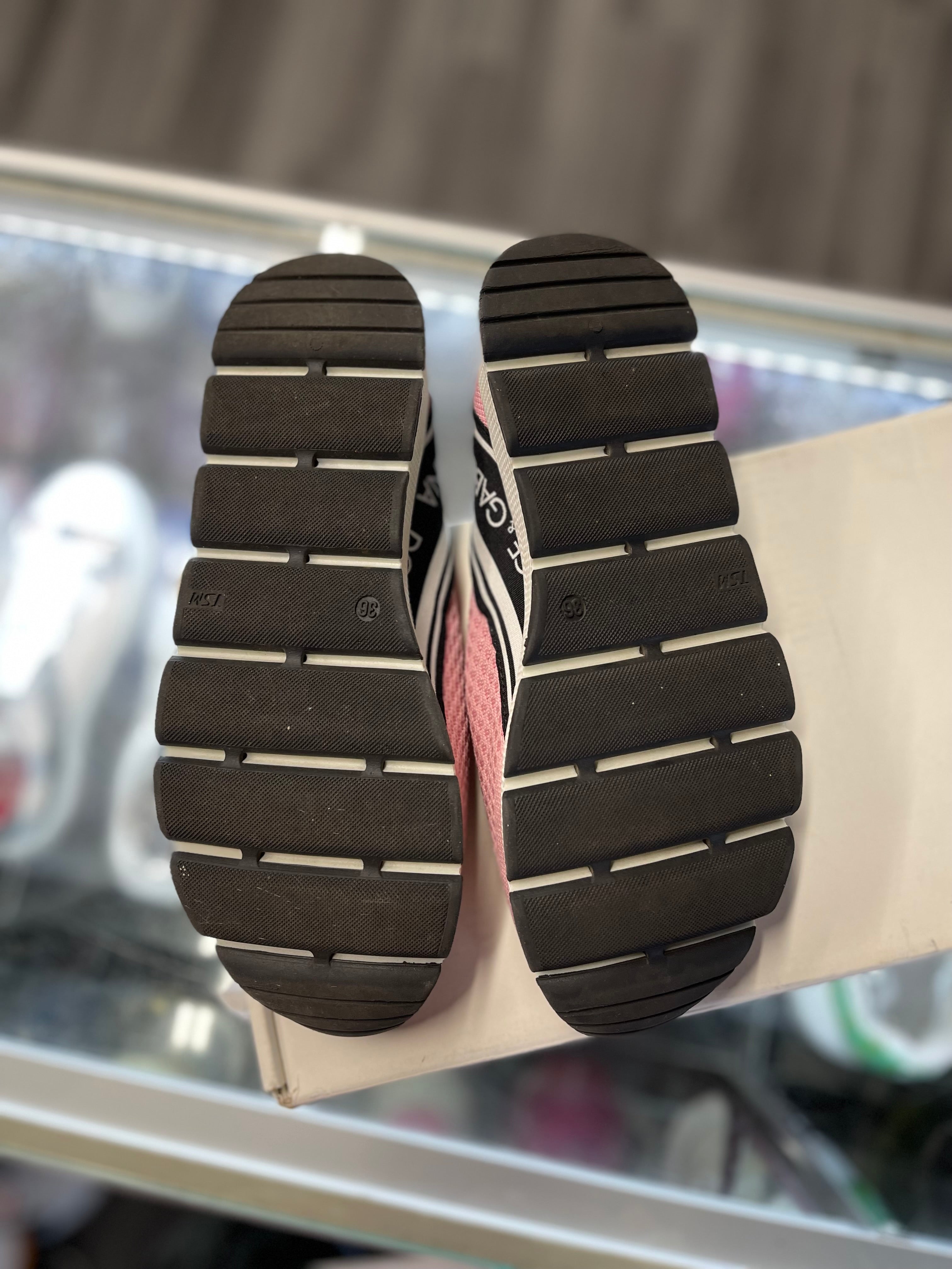 Dolce Gabbana Sorrento Slip-On "Pink/Black"
