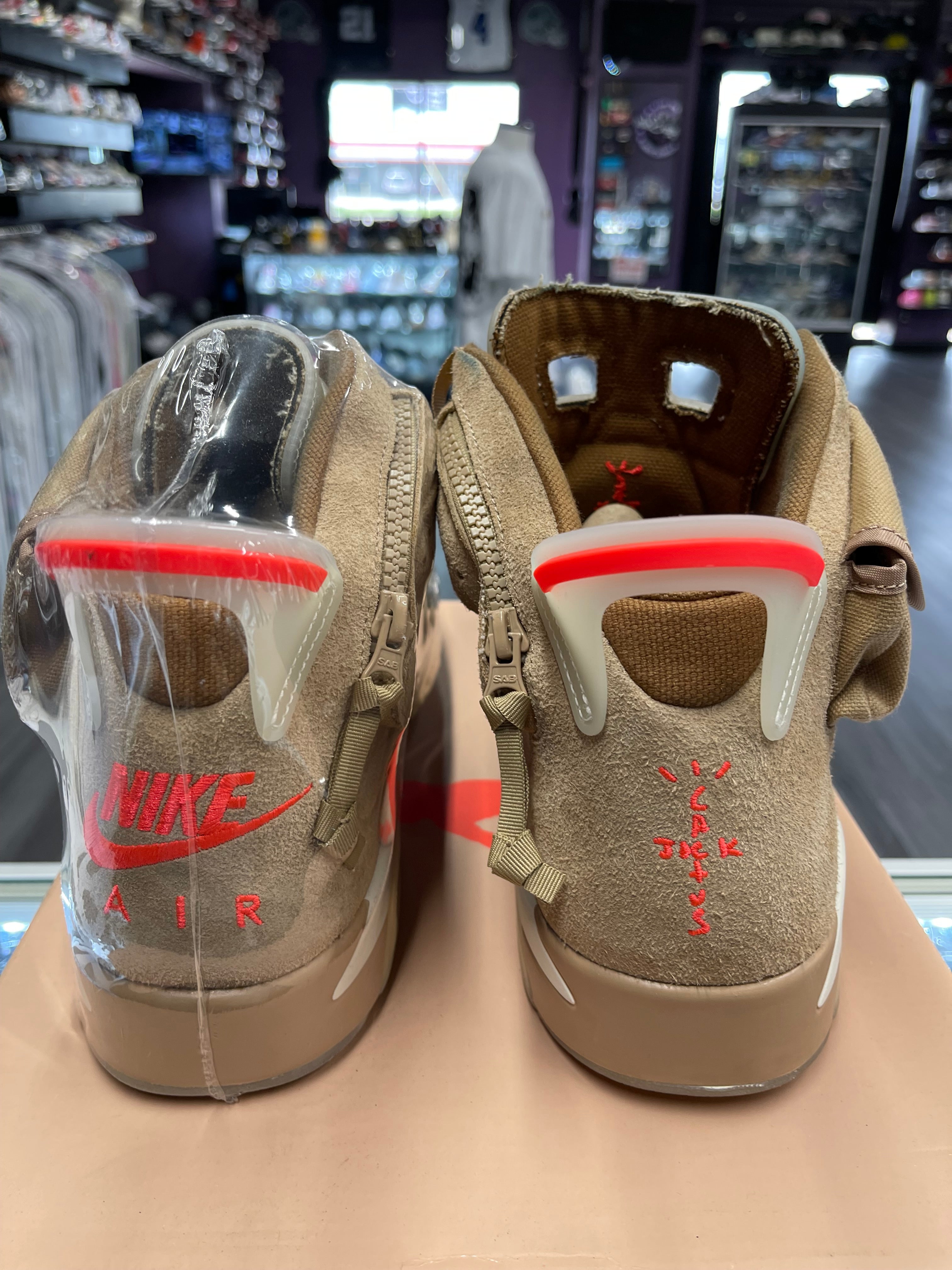 2021 Air Jordan Retro 6 "Travis Scott British Khaki"