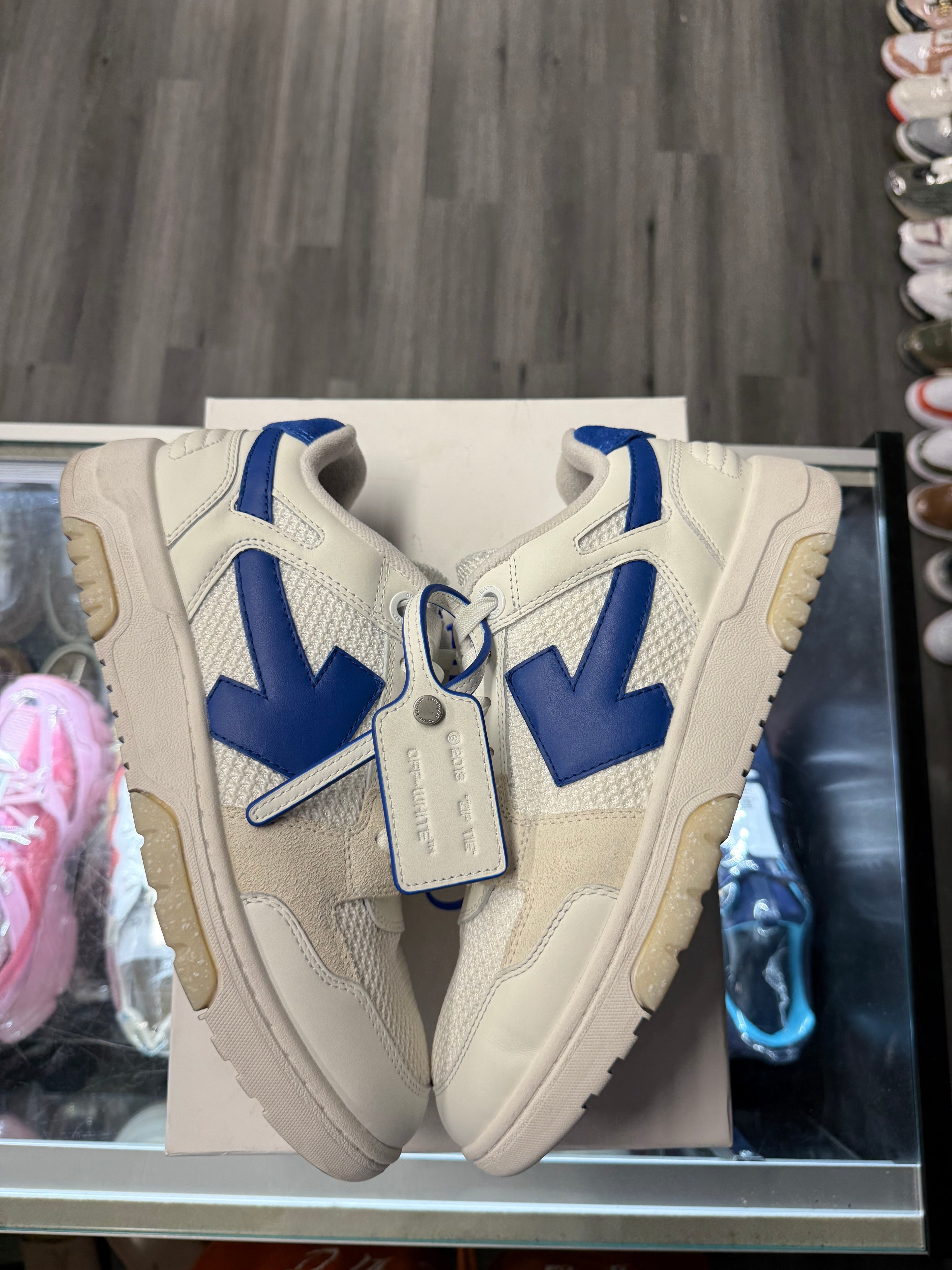 Off-White Out Of Office "White/Blue"