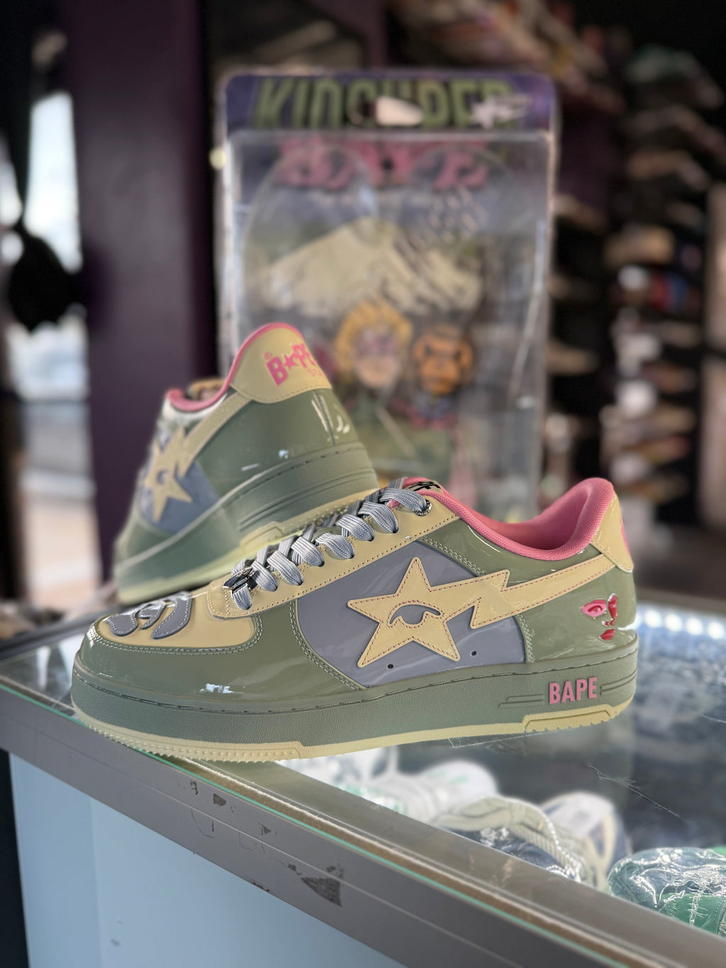 A Bathing Ape Bape Sta "KidSuper Green"