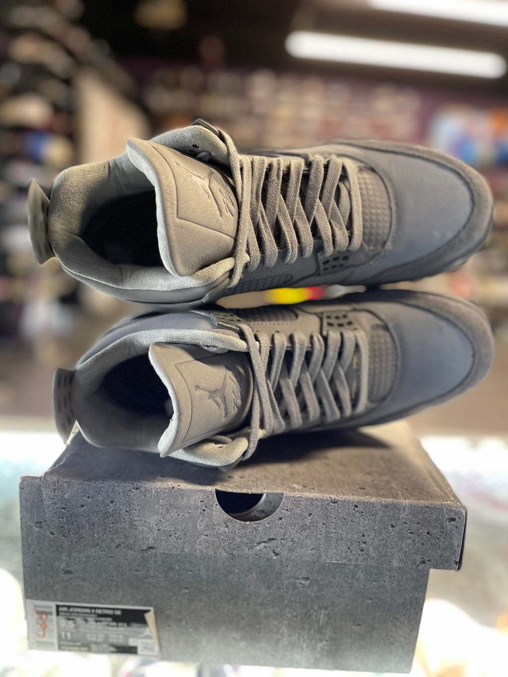2024 Air Jordan Retro 4 "Paris Olympics Wet Cement"