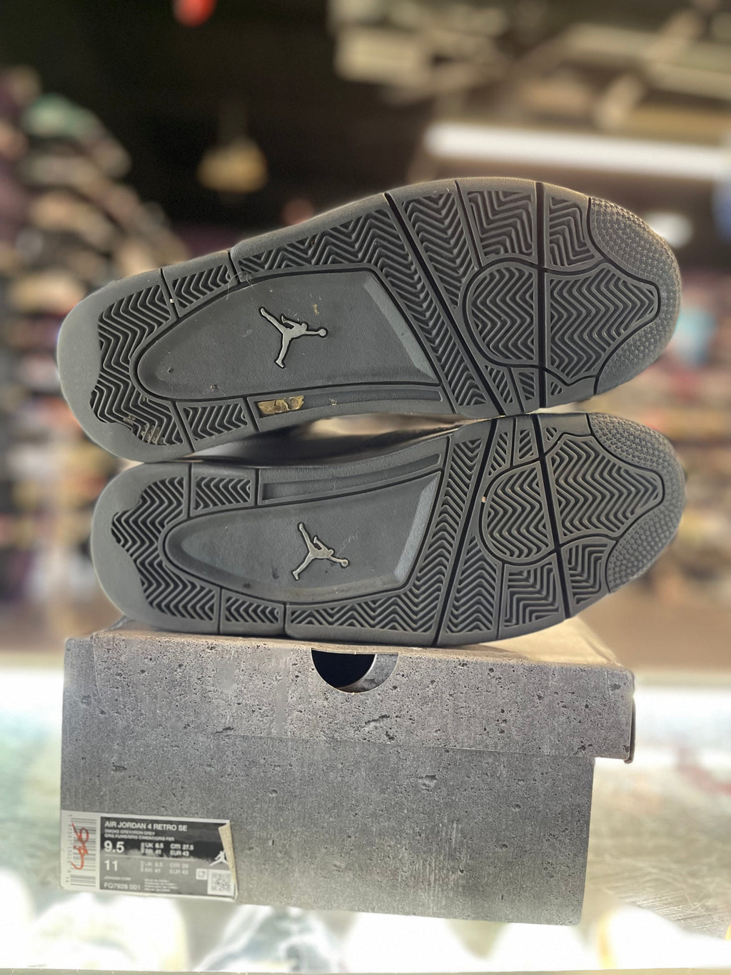 2024 Air Jordan Retro 4 "Paris Olympics Wet Cement"