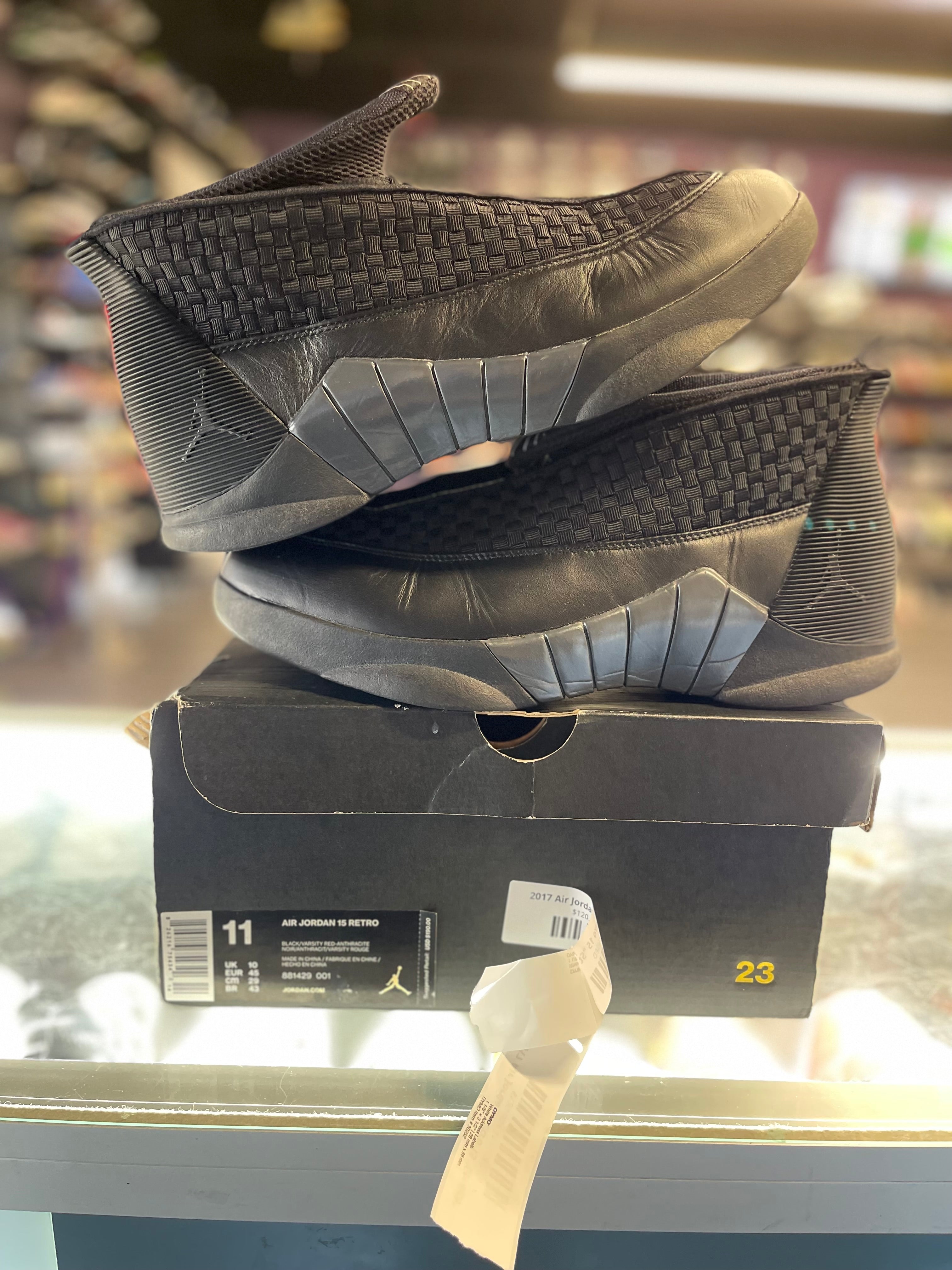 2017 Air Jordan Retro 15 "Stealth"