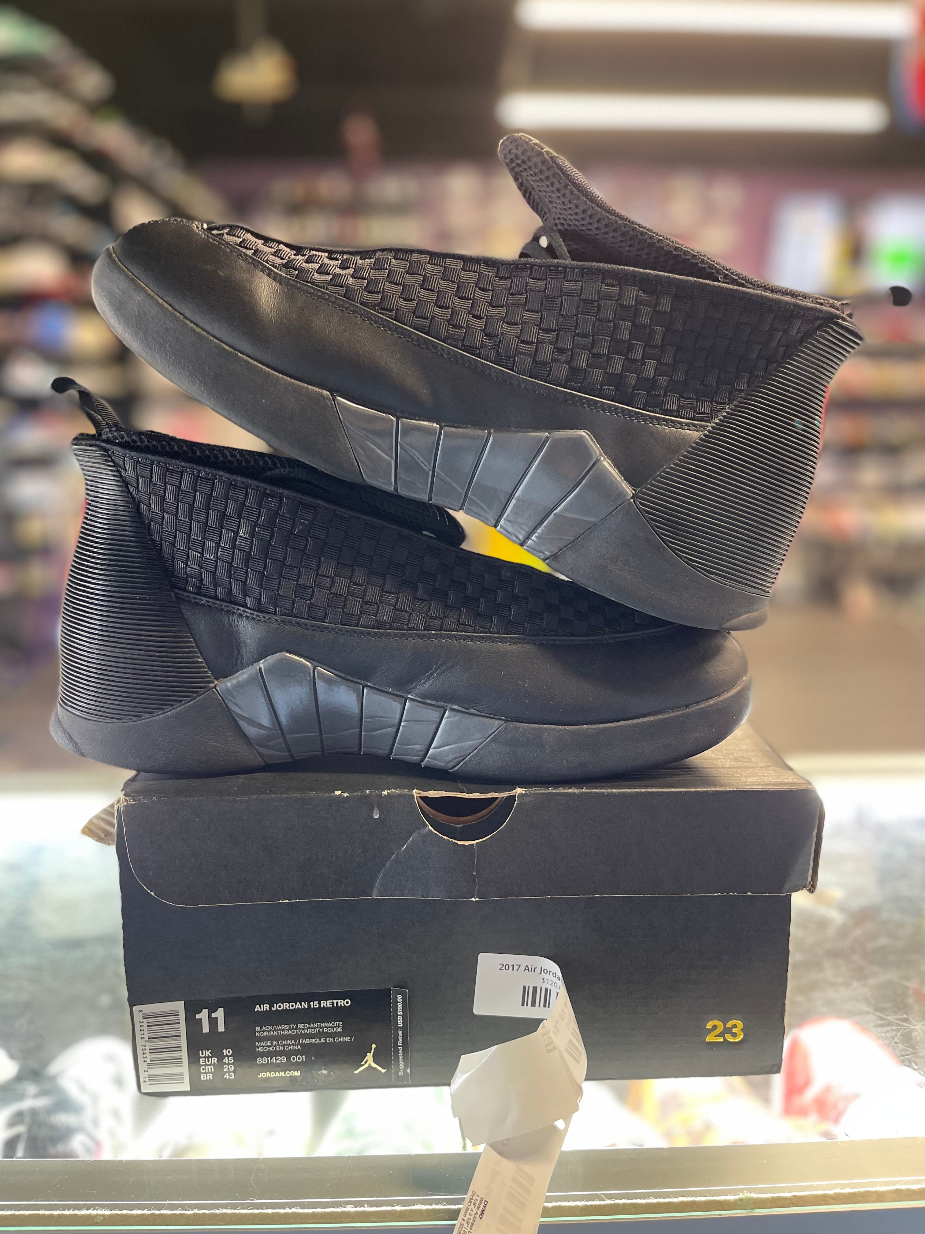 2017 Air Jordan Retro 15 "Stealth"