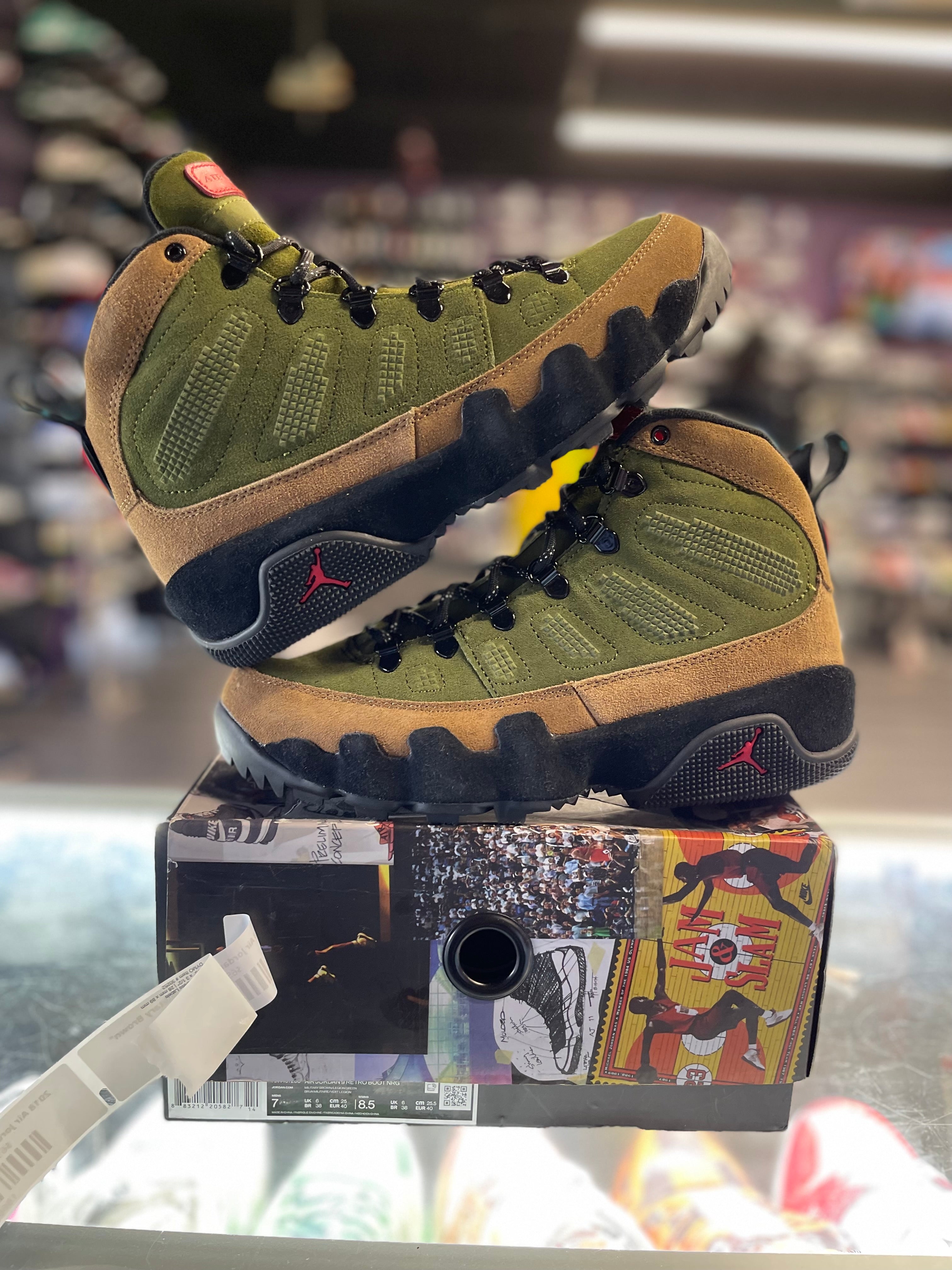 2018 Air Jordan Retro 9 "Military Brown"