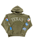 Texas Return Hoodie  "Olive"