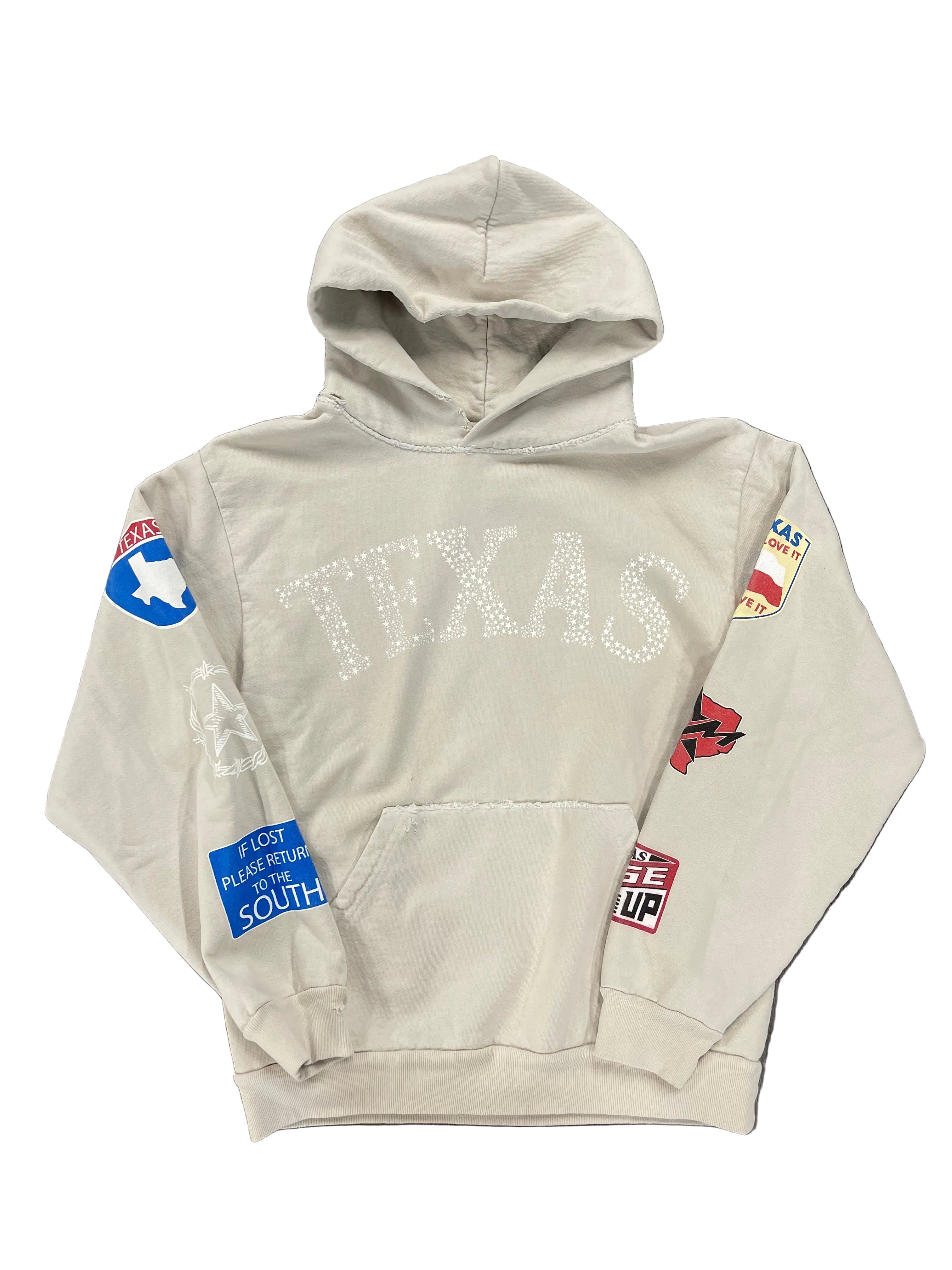 Texas Merch Hoodie  "Cement Return"