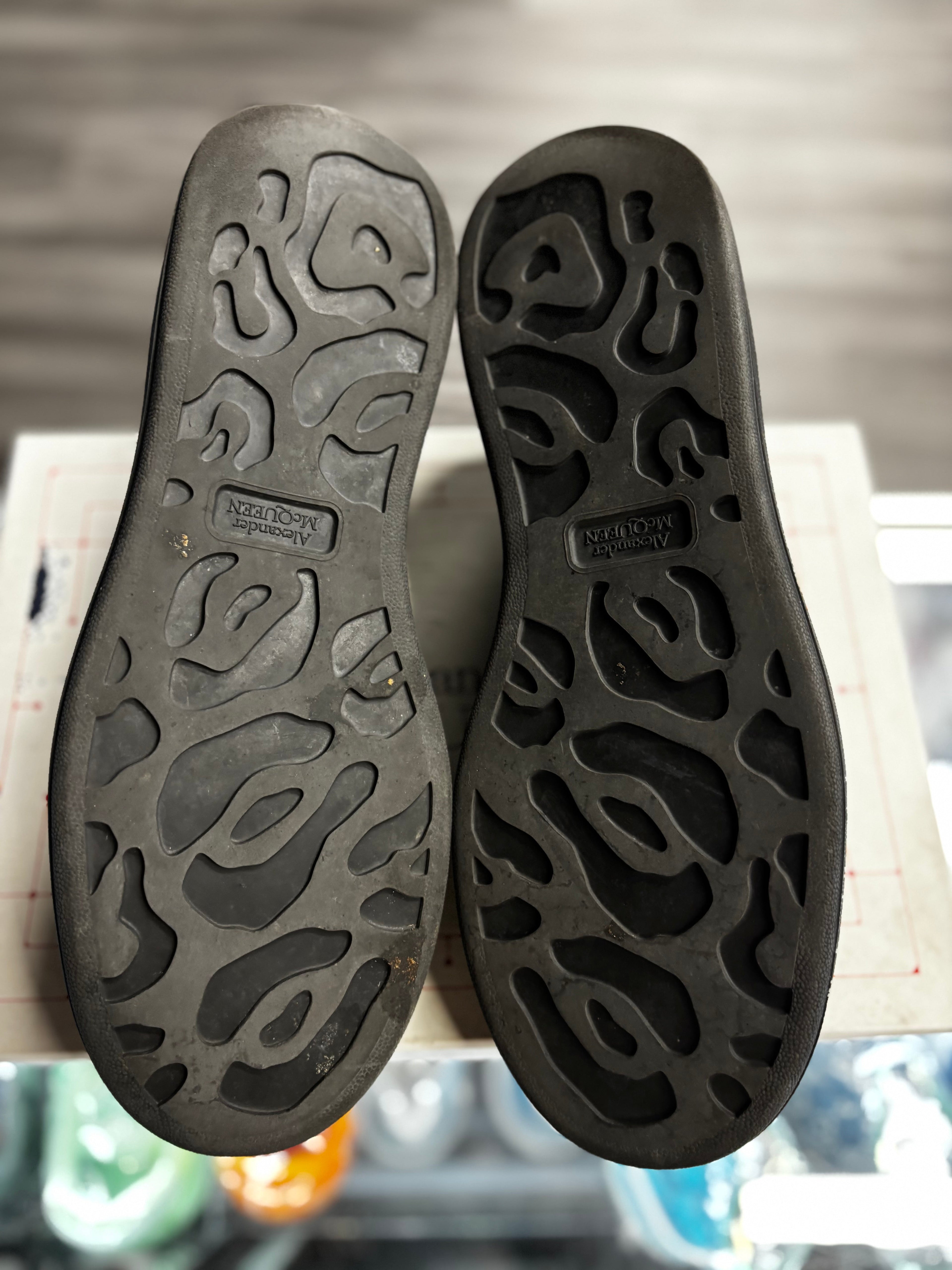 Alexander Mcqueen Oversized Sneaker "Black Suede"