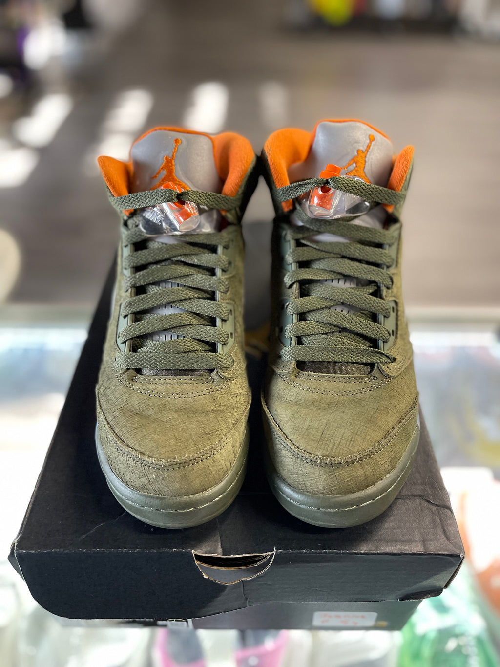 2024 Air Jordan Retro 5 "Olive" (GS)