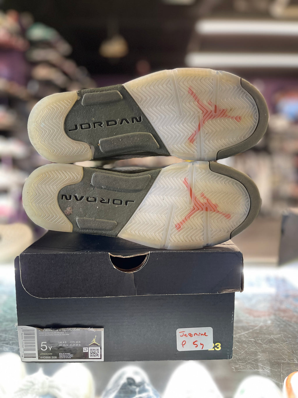 2024 Air Jordan Retro 5 "Olive" (GS)