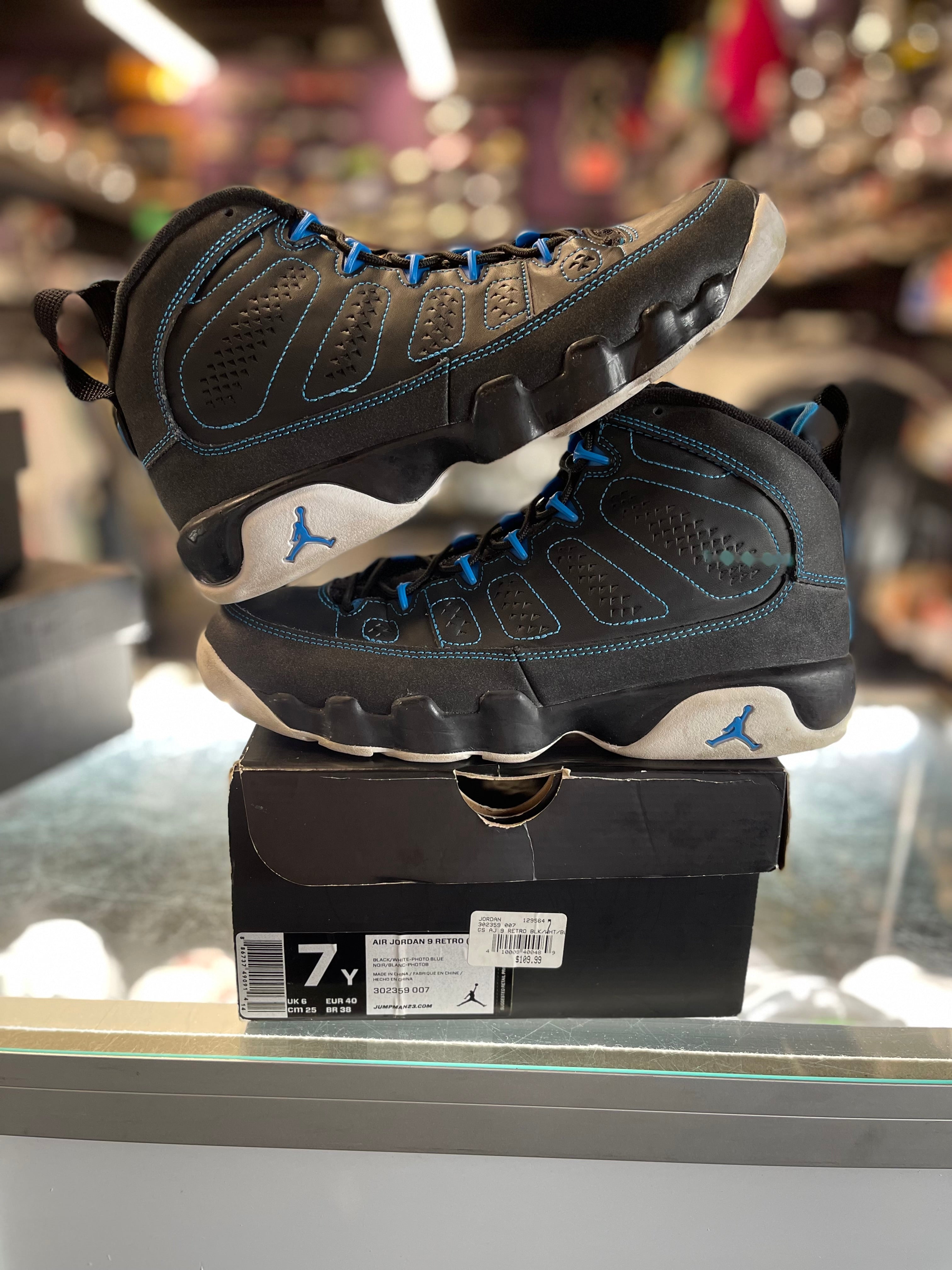 2012 Air Jordan 9 Retro "Photo Blue" (GS)