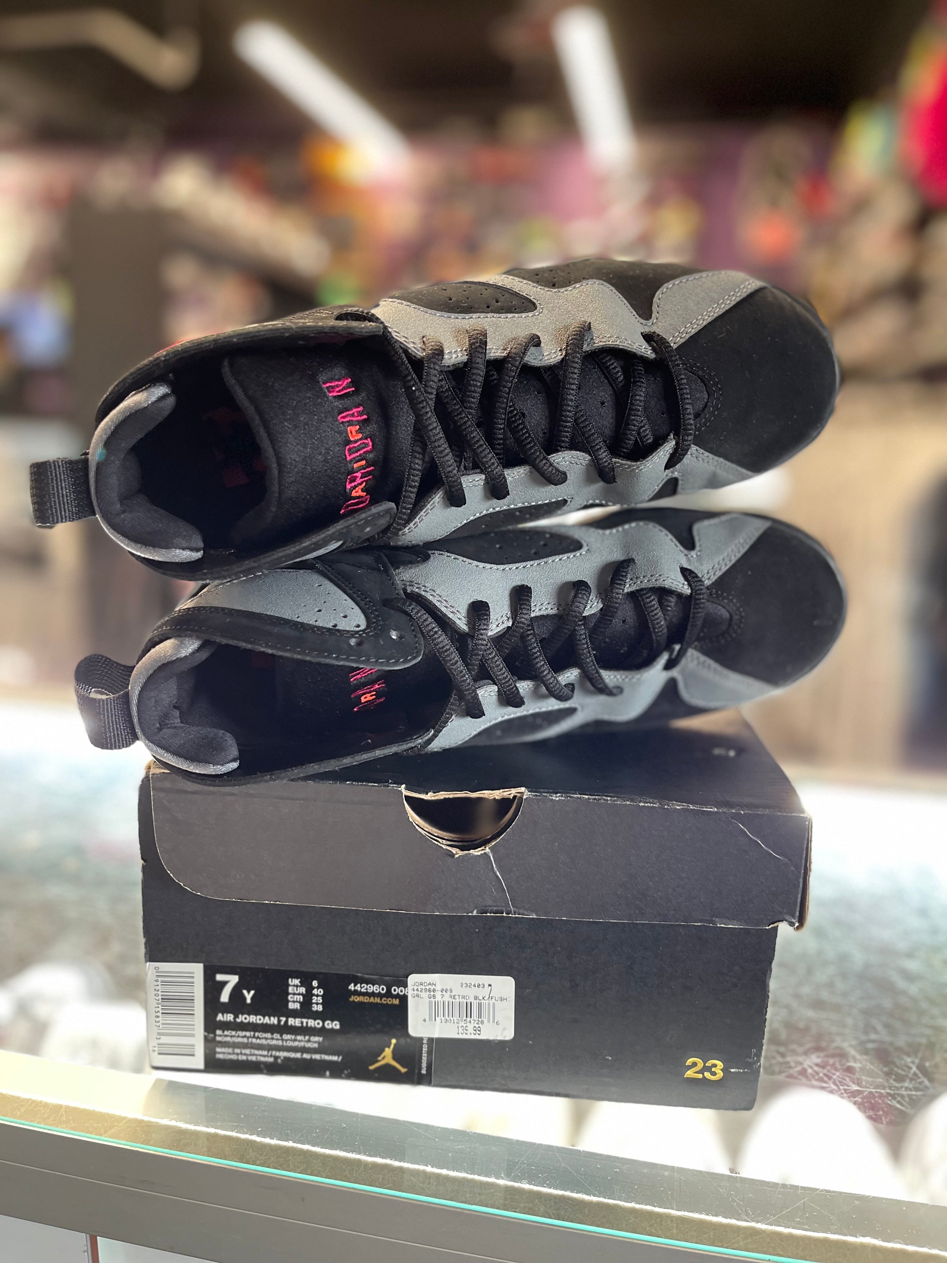 2015 Air Jordan 7 Retro "Sport Fuchsia" (GS)