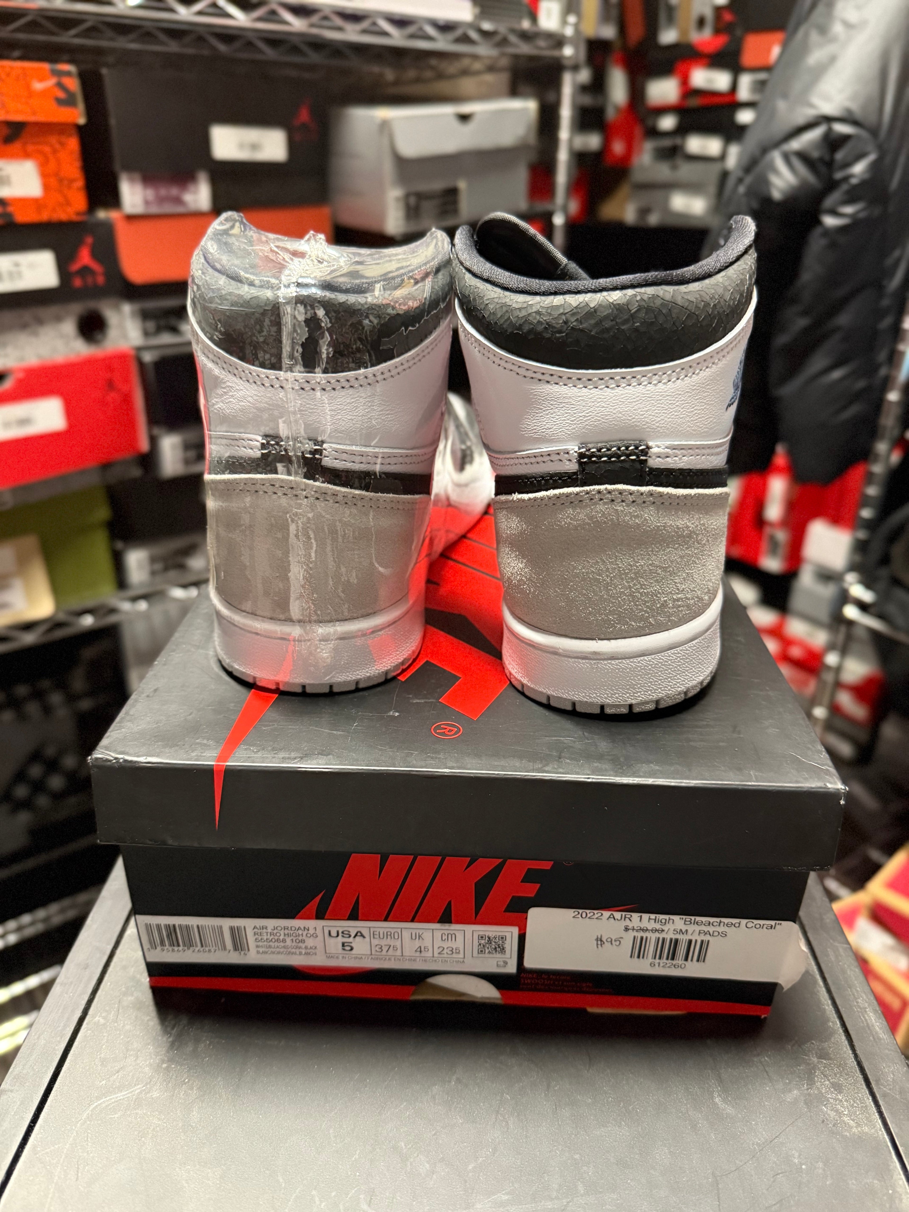 2022 Air Jordan Retro 1 High "Bleached Coral"