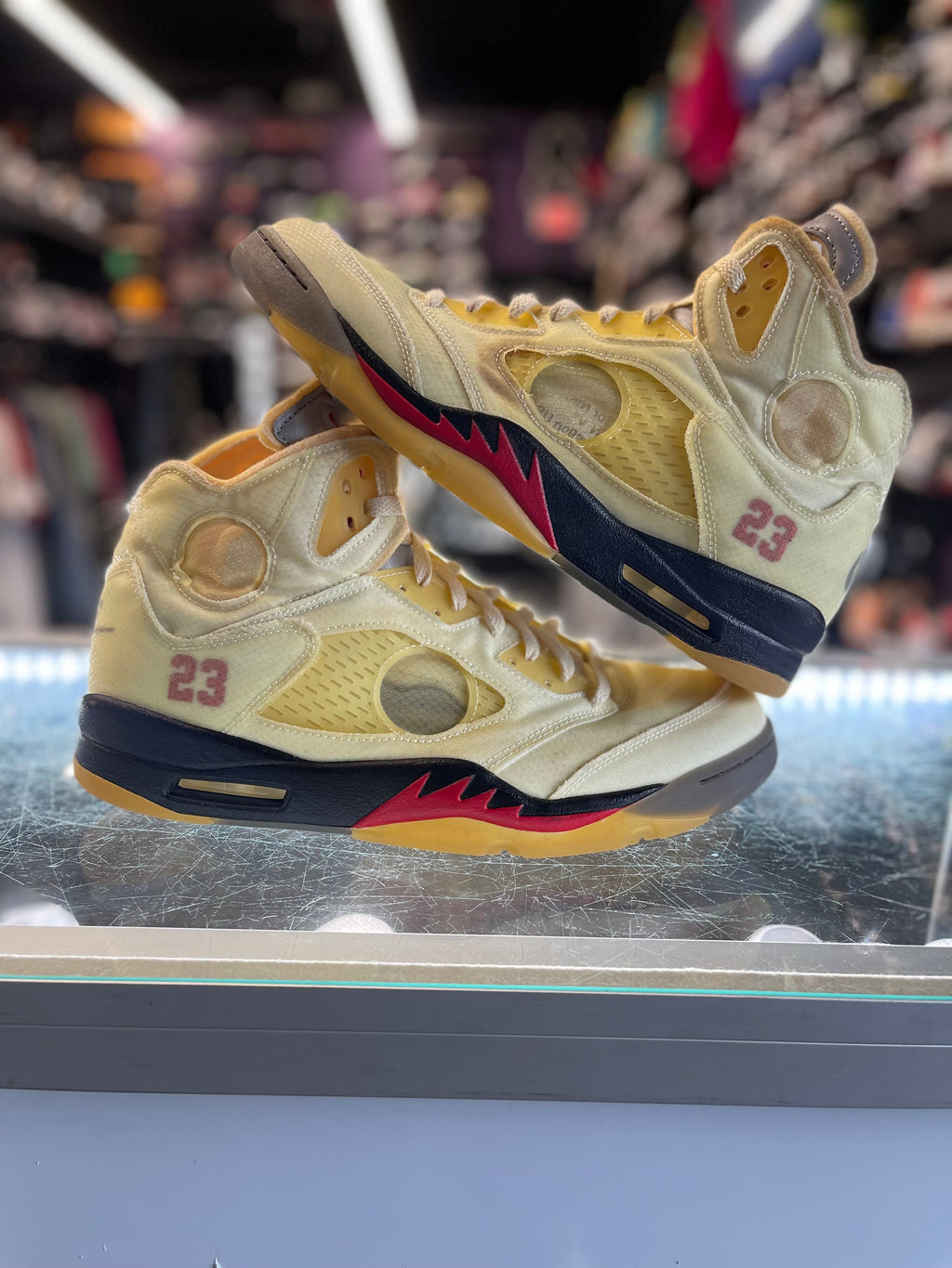 2020 Air Jordan Retro 5 "Off-White Sail"