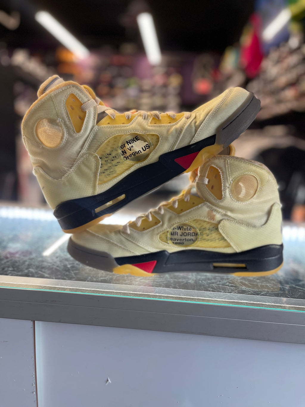 2020 Air Jordan Retro 5 "Off-White Sail"