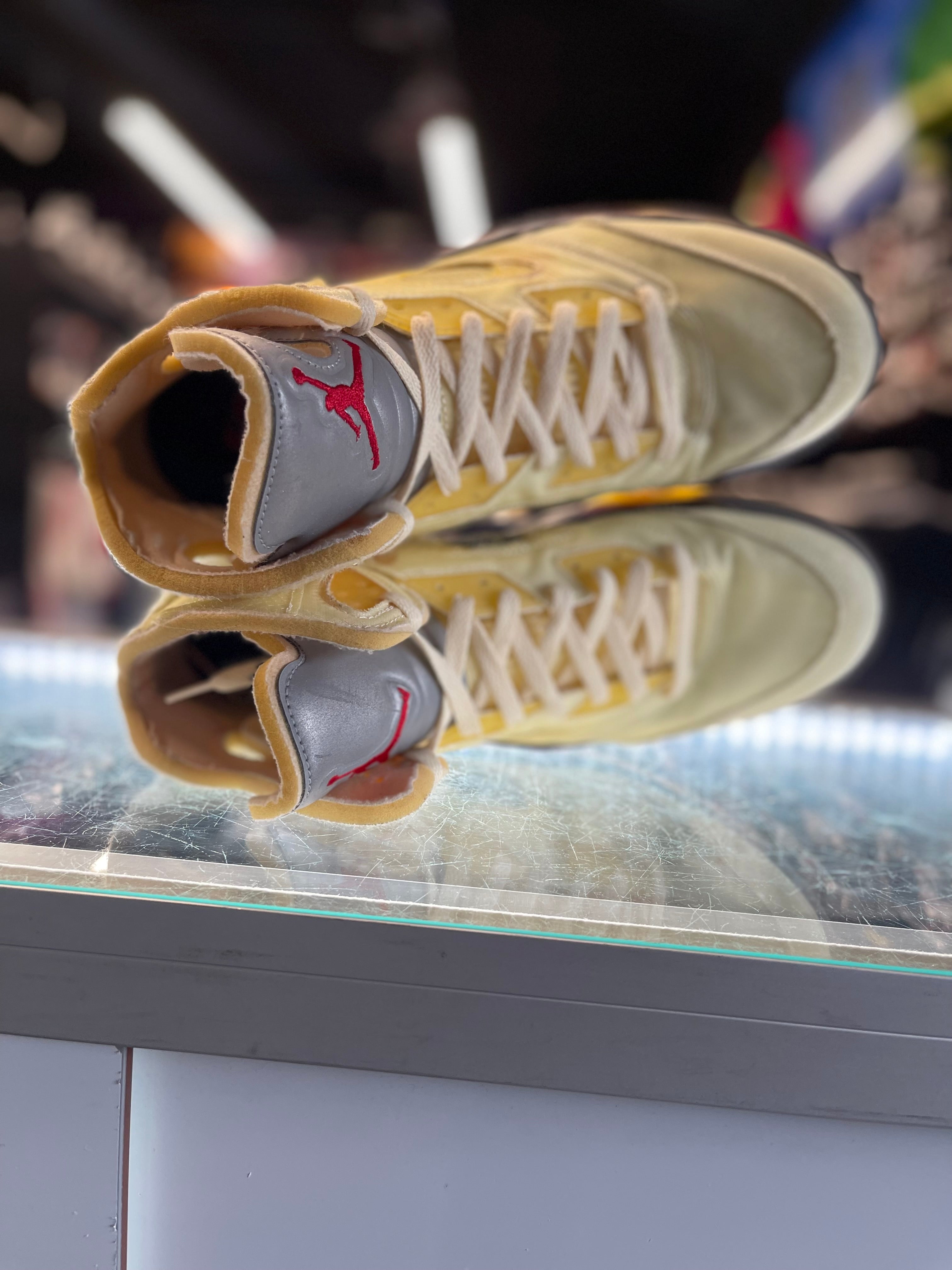 2020 Air Jordan Retro 5 "Off-White Sail"