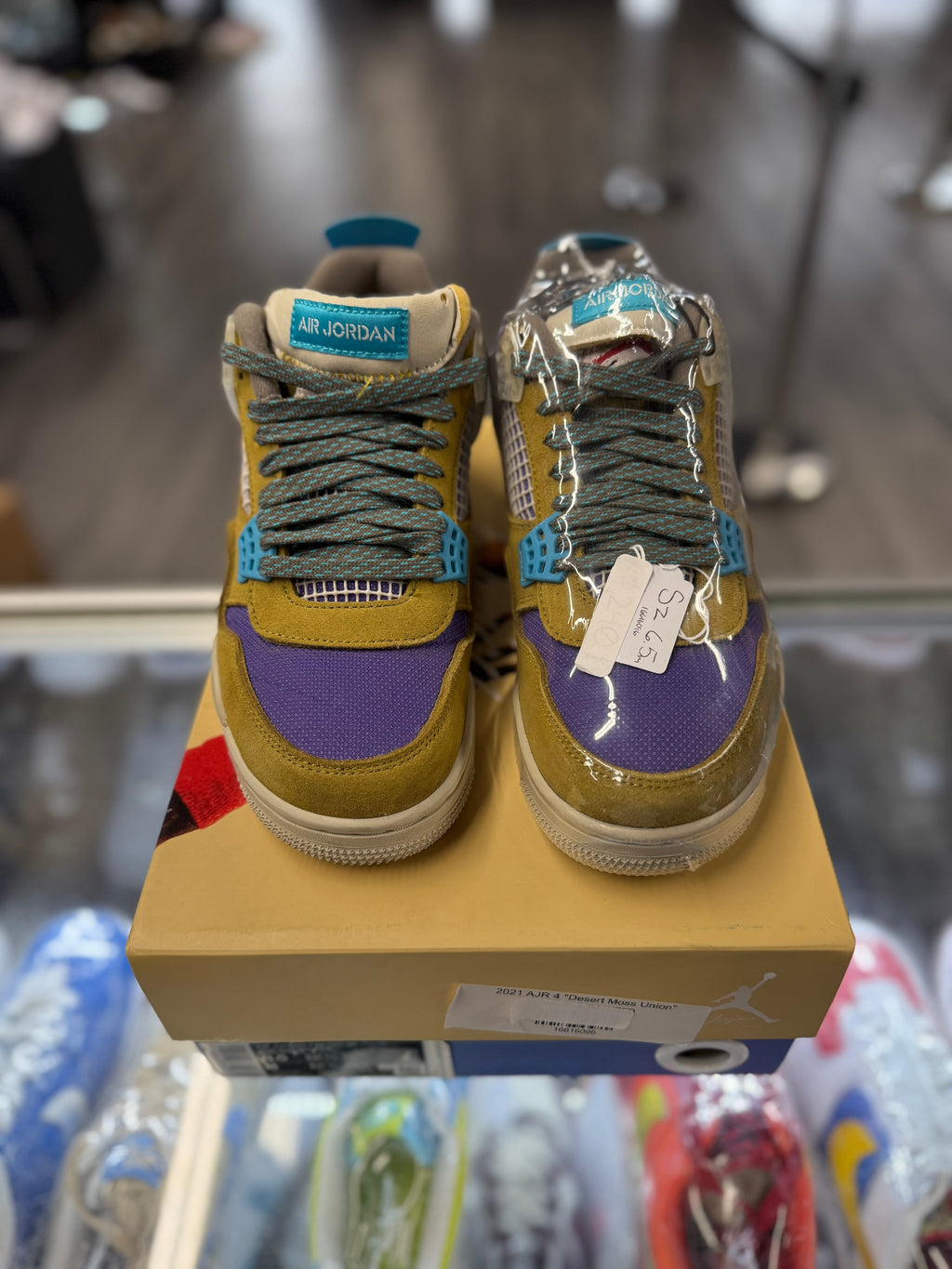 2021 Air Jordan Retro 4 "Desert Moss Union"