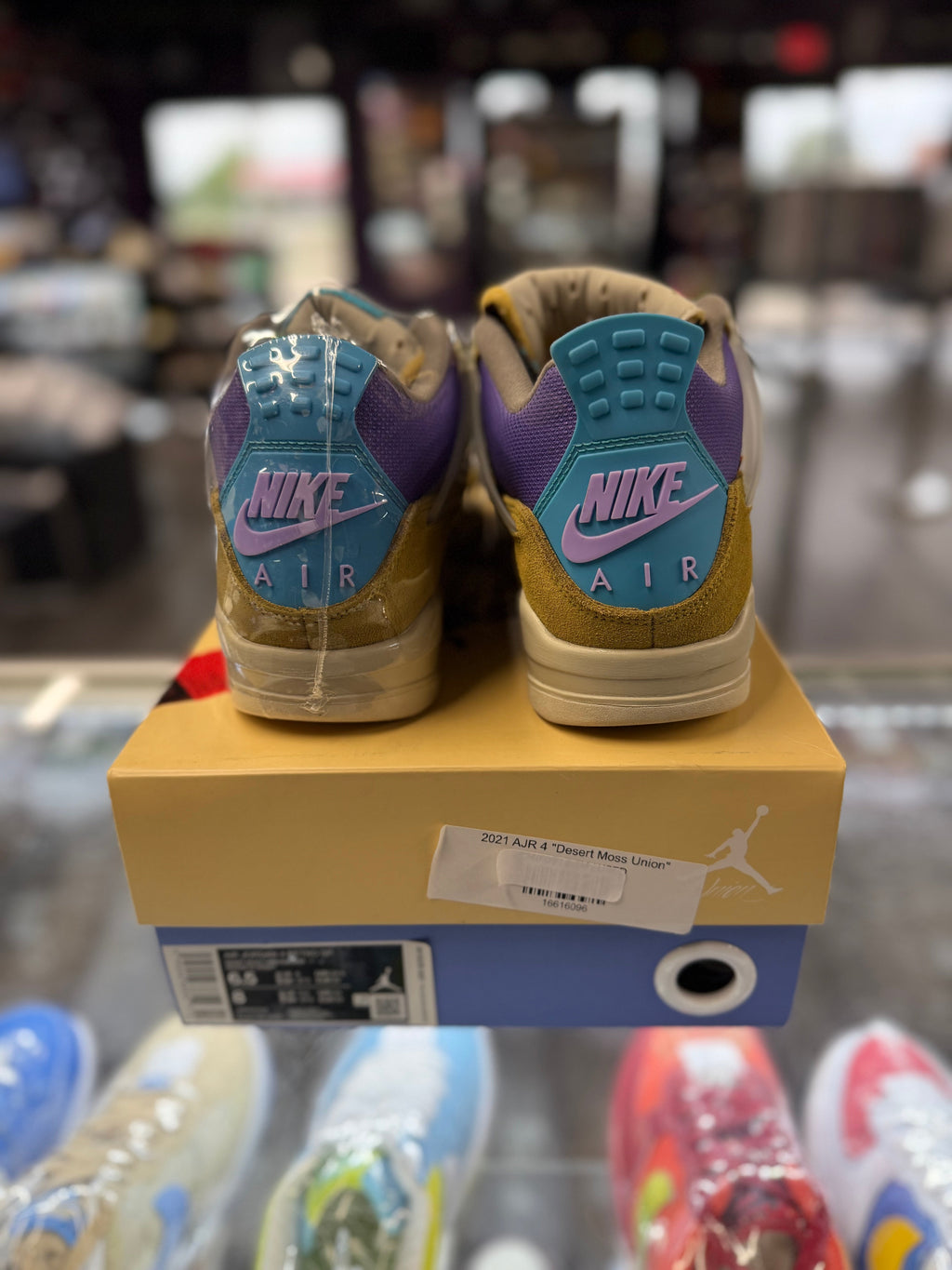 2021 Air Jordan Retro 4 "Desert Moss Union"