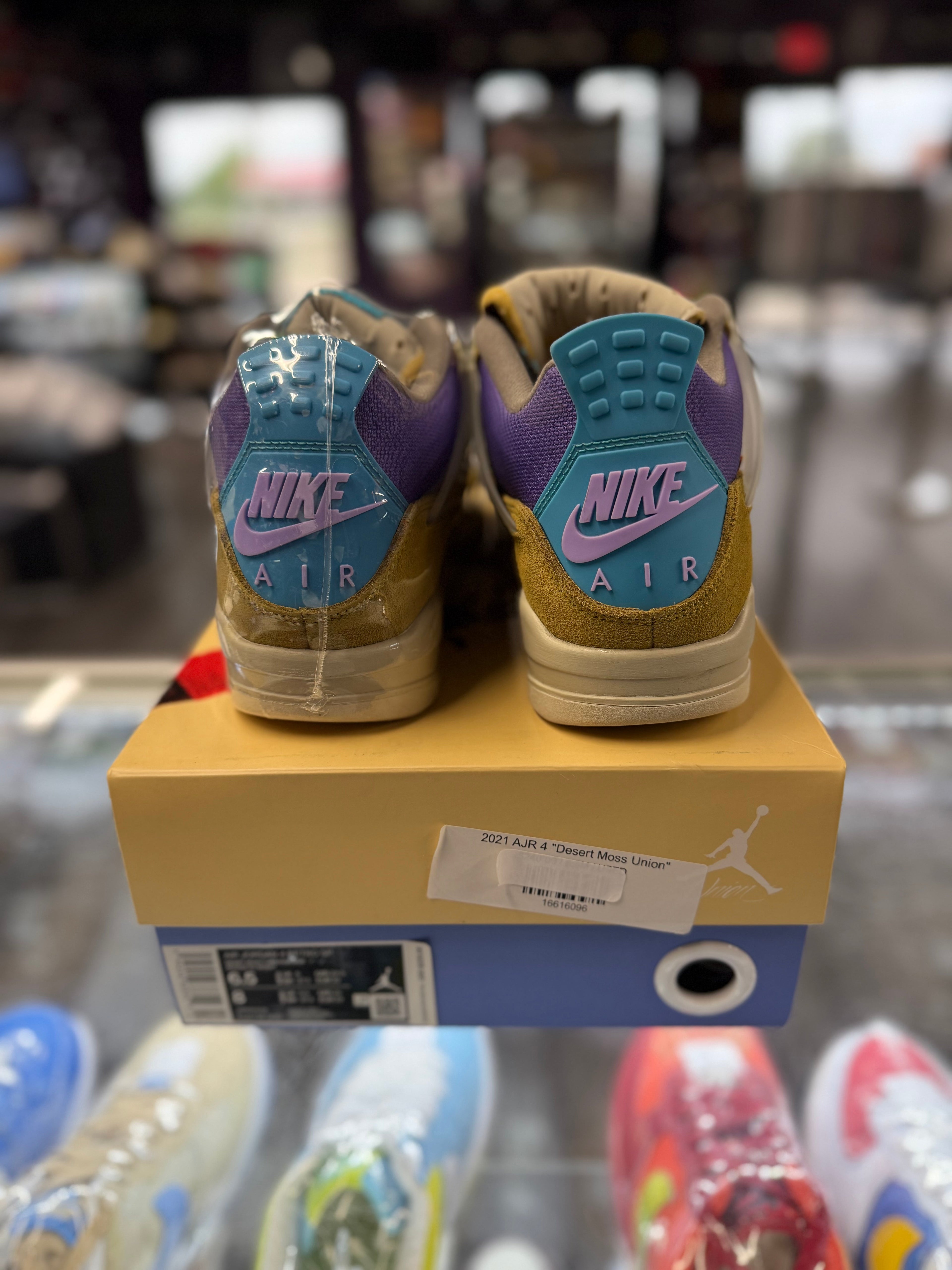 2021 Air Jordan Retro 4 "Desert Moss Union"
