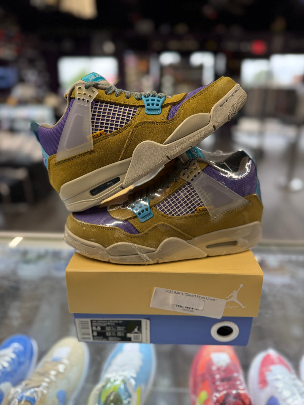 2021 Air Jordan Retro 4 "Desert Moss Union"