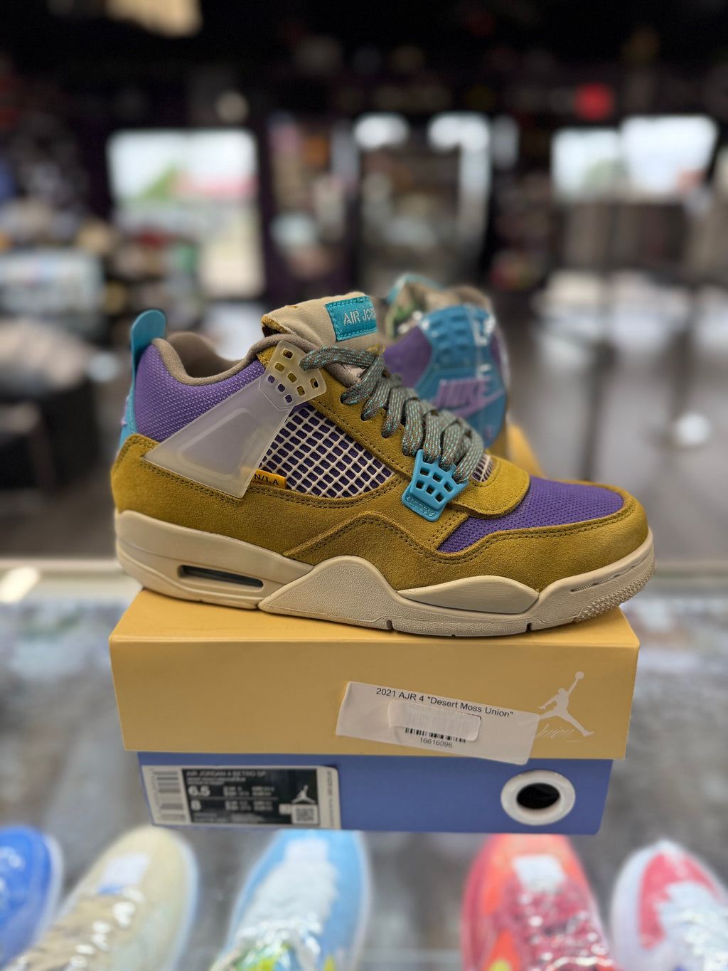 2021 Air Jordan Retro 4 "Desert Moss Union"