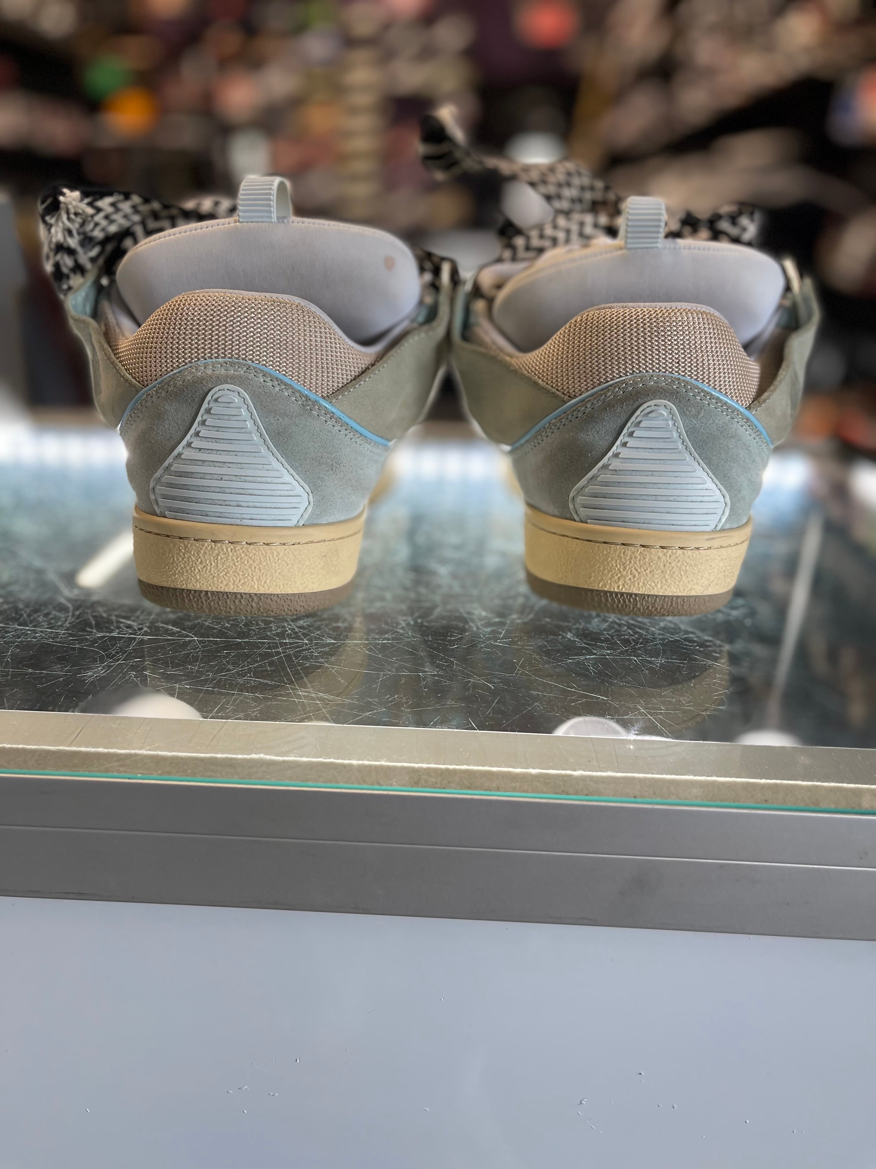 Lanvin Curb Sneaker "Light Blue Mint"