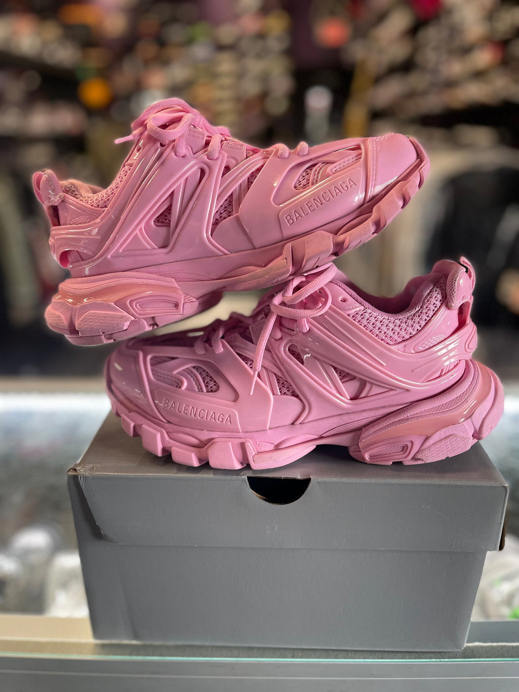 Balenciaga Track "Metallic Pink"