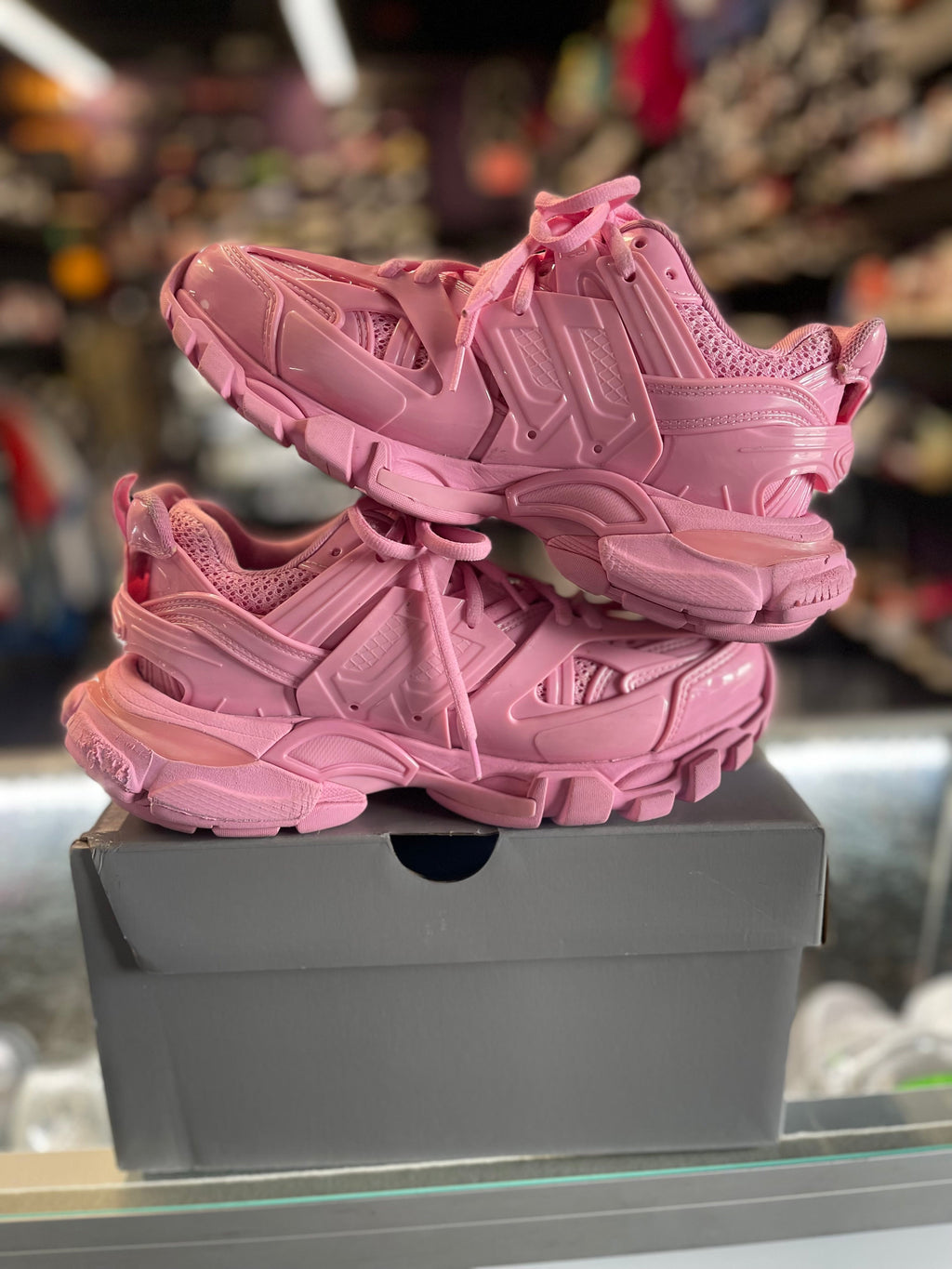 Balenciaga Track "Metallic Pink"