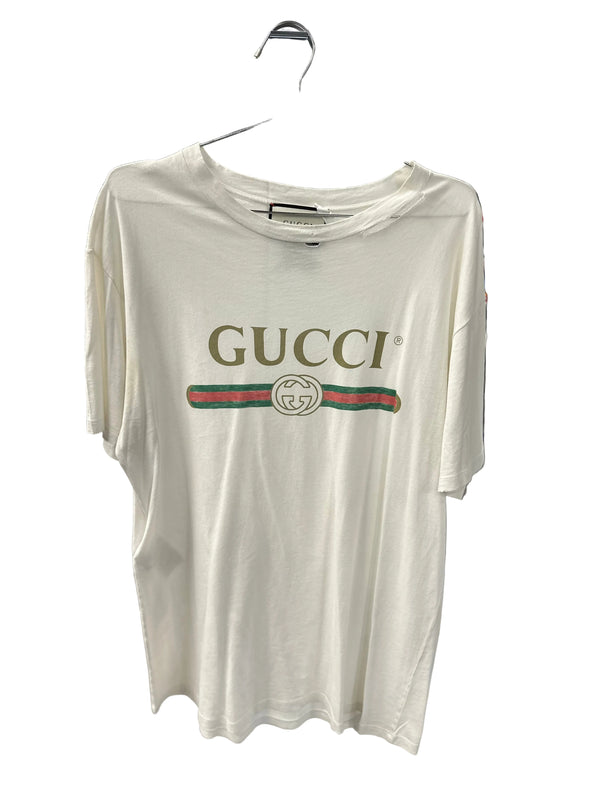 Gucci Tee "GG Logo White"