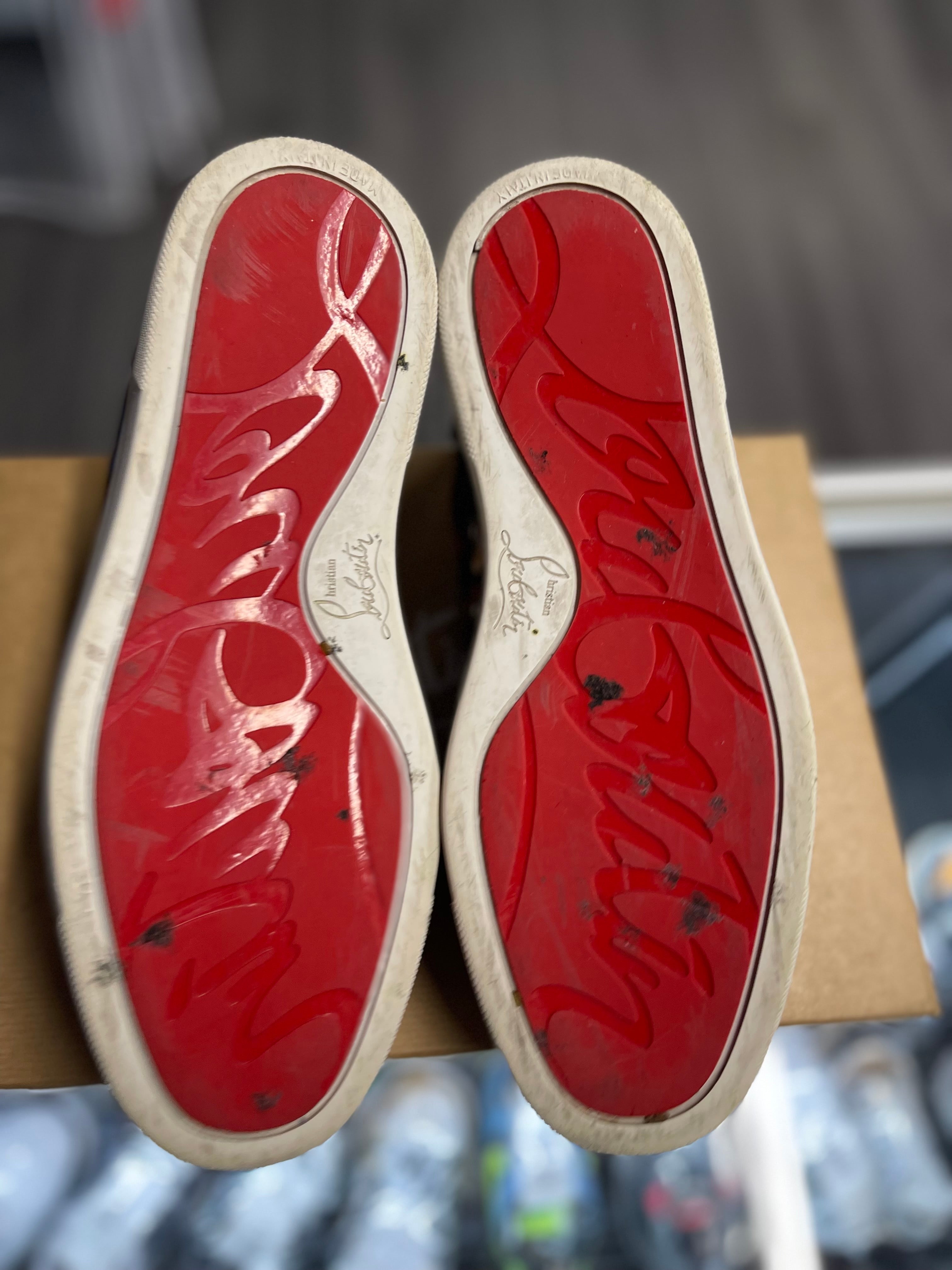 Christian Louboutin Low "Multi-Color Rockstud"
