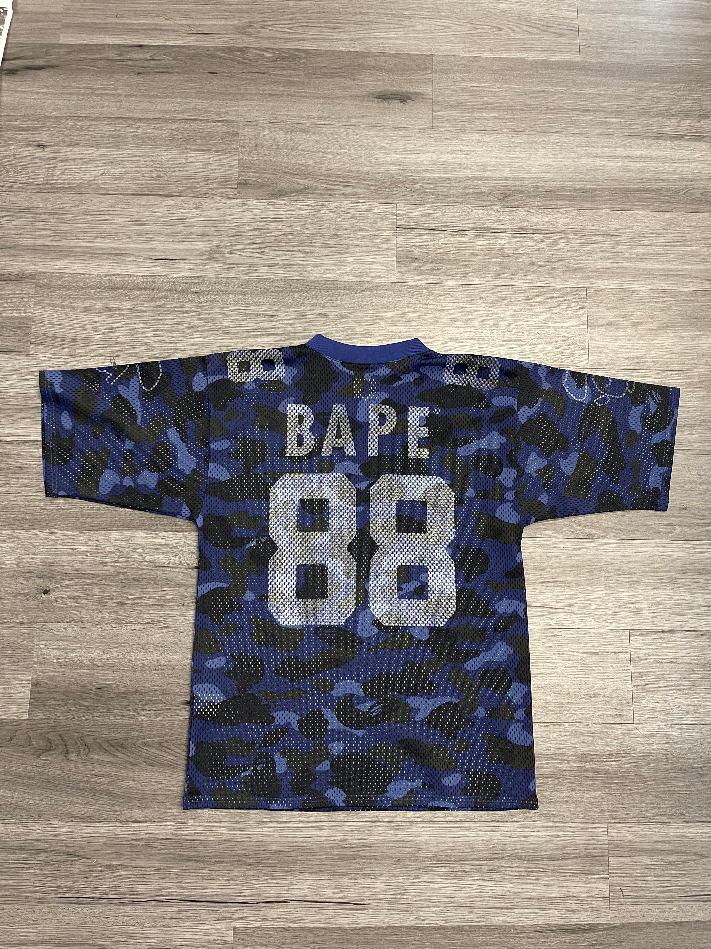 Bape Camo Vintage Jersey "Blue"