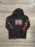 Off-White Hoodie "Black Red"