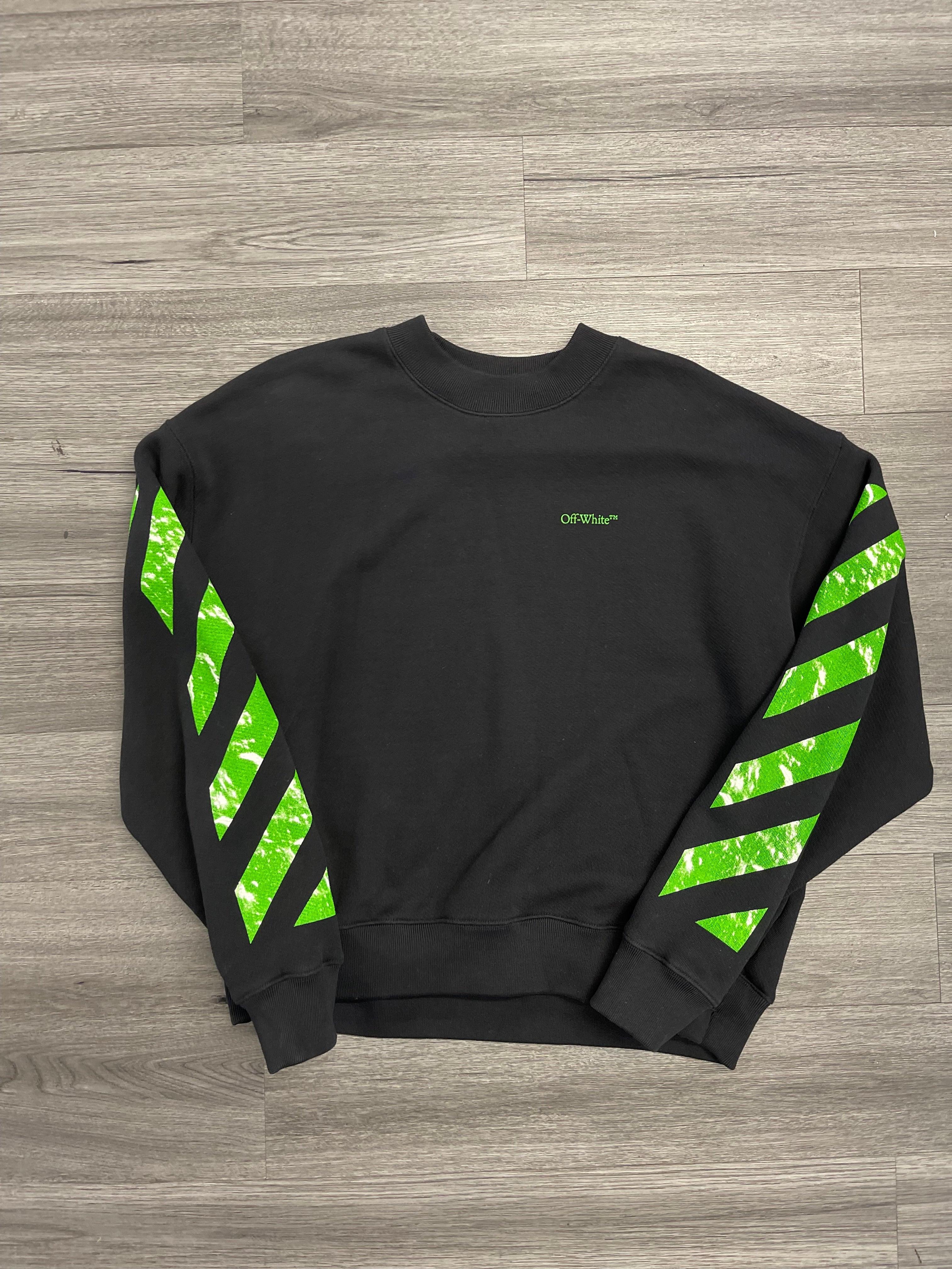 Off White Moon Arrow Crew Neck