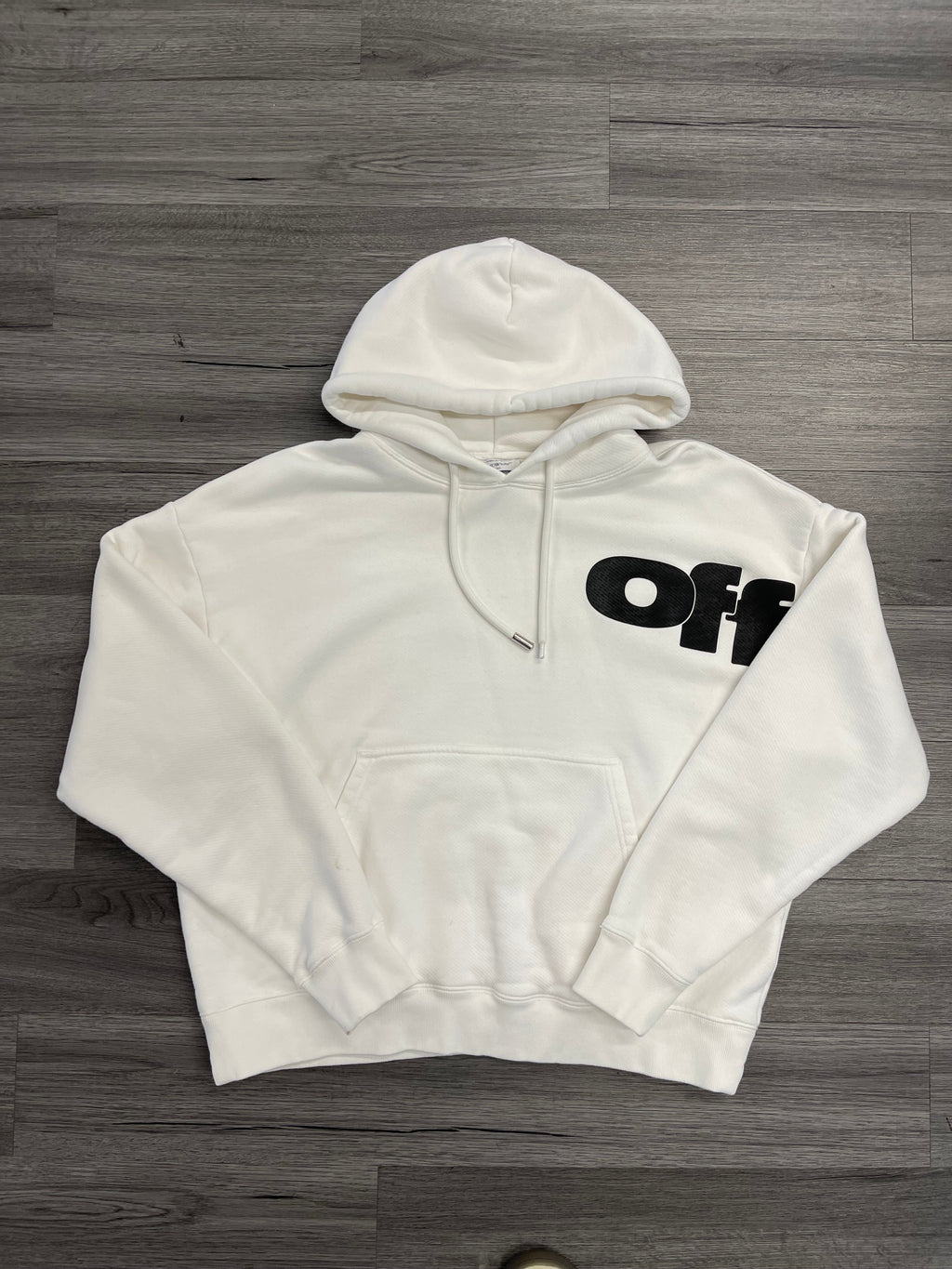 Off-White Hoodie "Black White"