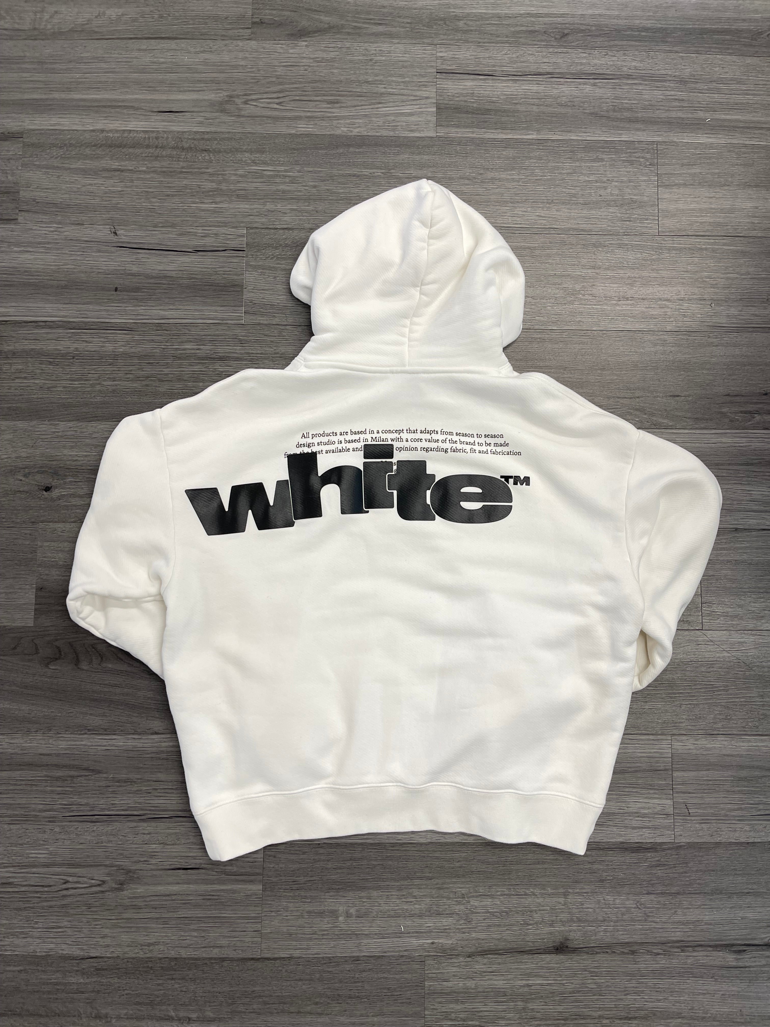 Off-White Hoodie "Black White"
