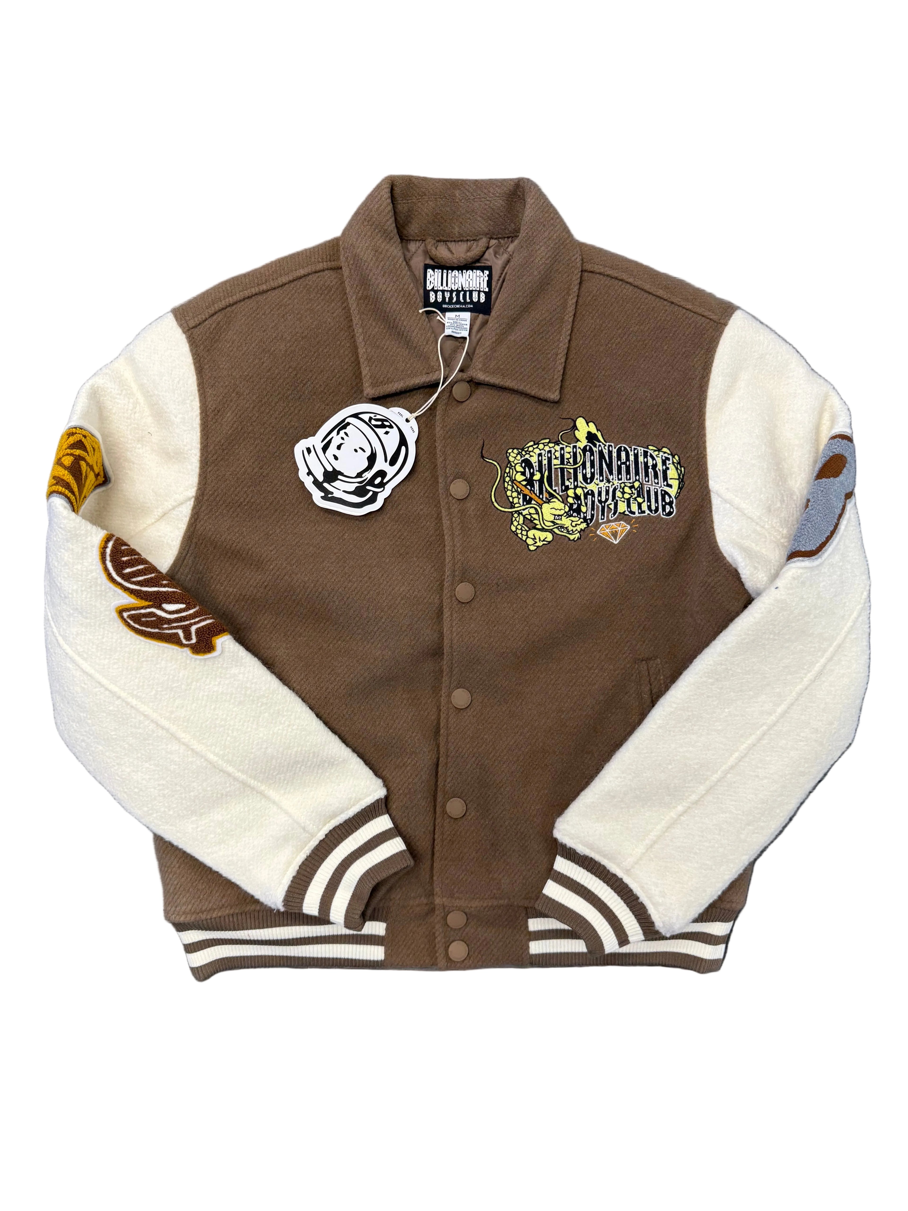 Billionaire Boys Club Letterman "Brown/Tan"