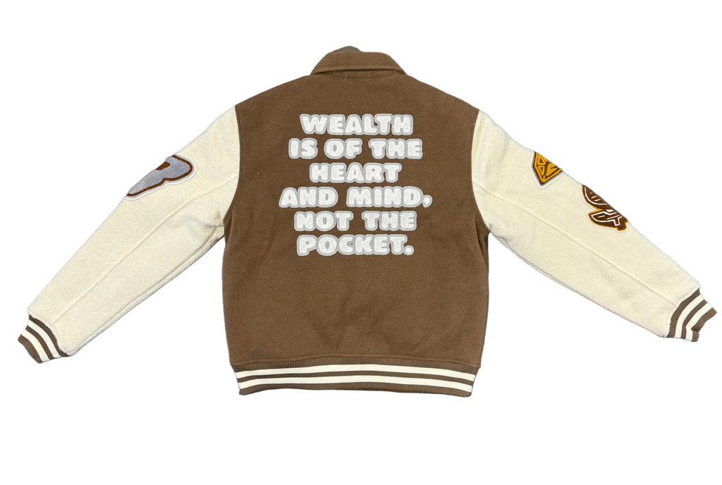 Billionaire Boys Club Letterman "Brown/Tan"