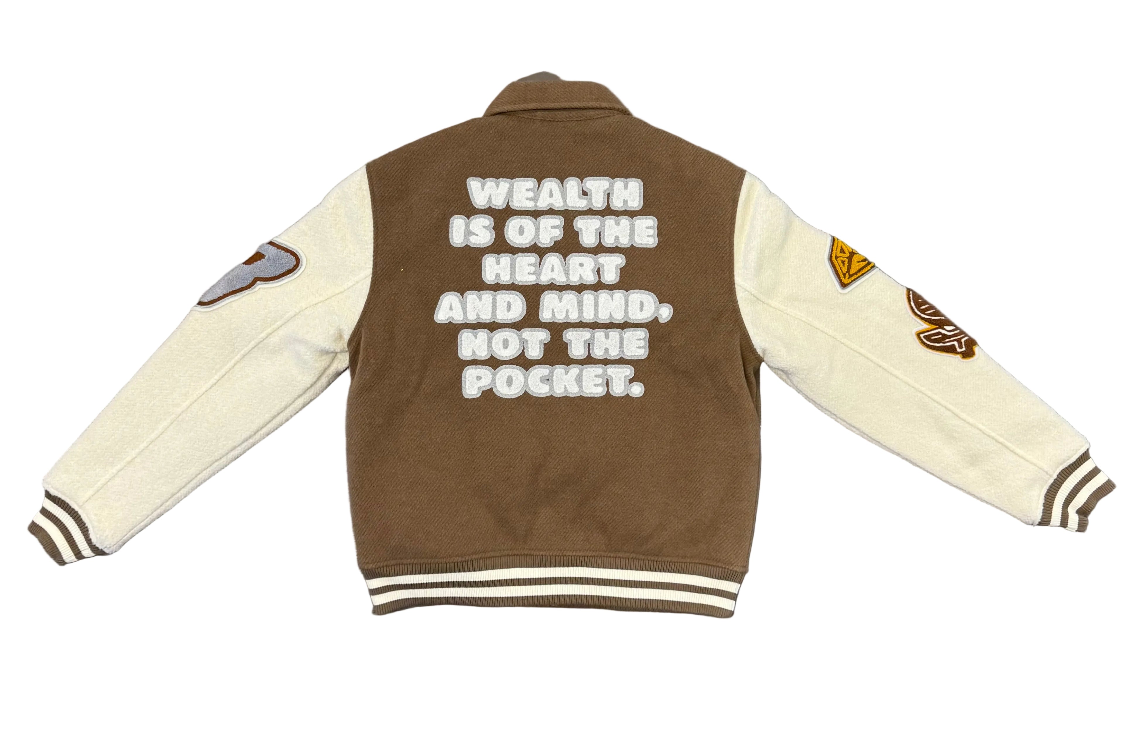 Billionaire Boys Club Letterman "Brown/Tan"