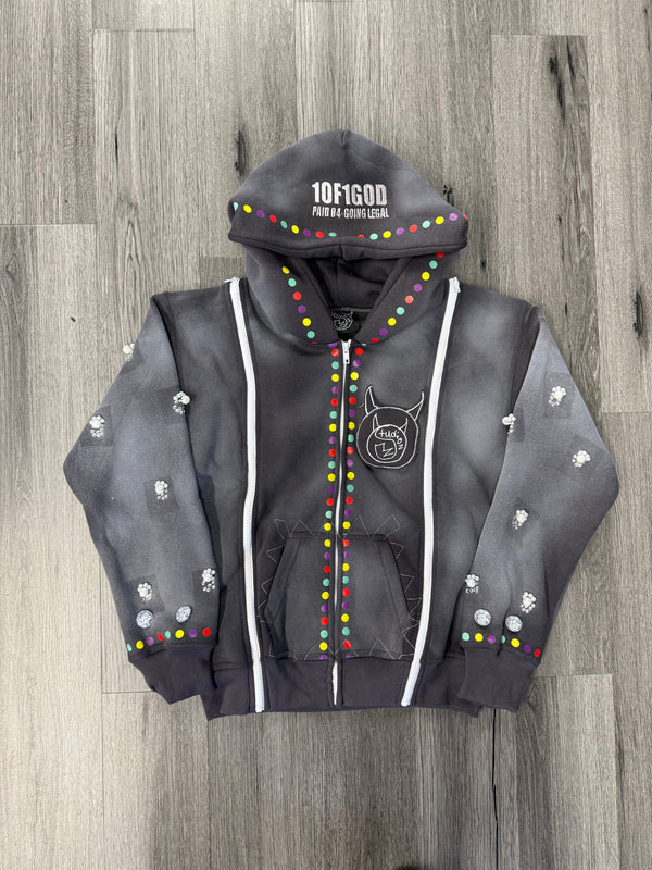 Tudion Zip Up "Grey"