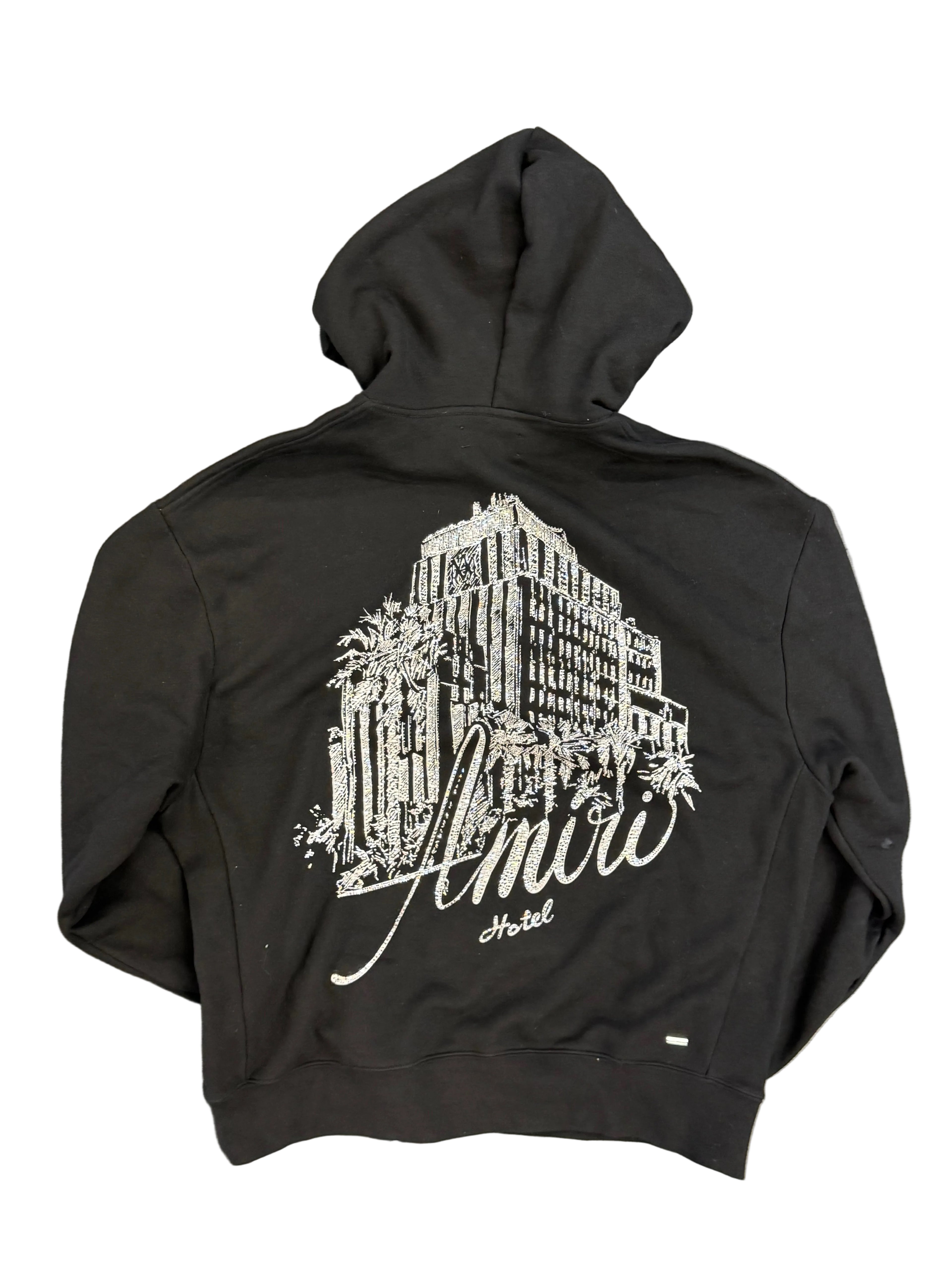 Amiri Crystal Embellished Hoodie