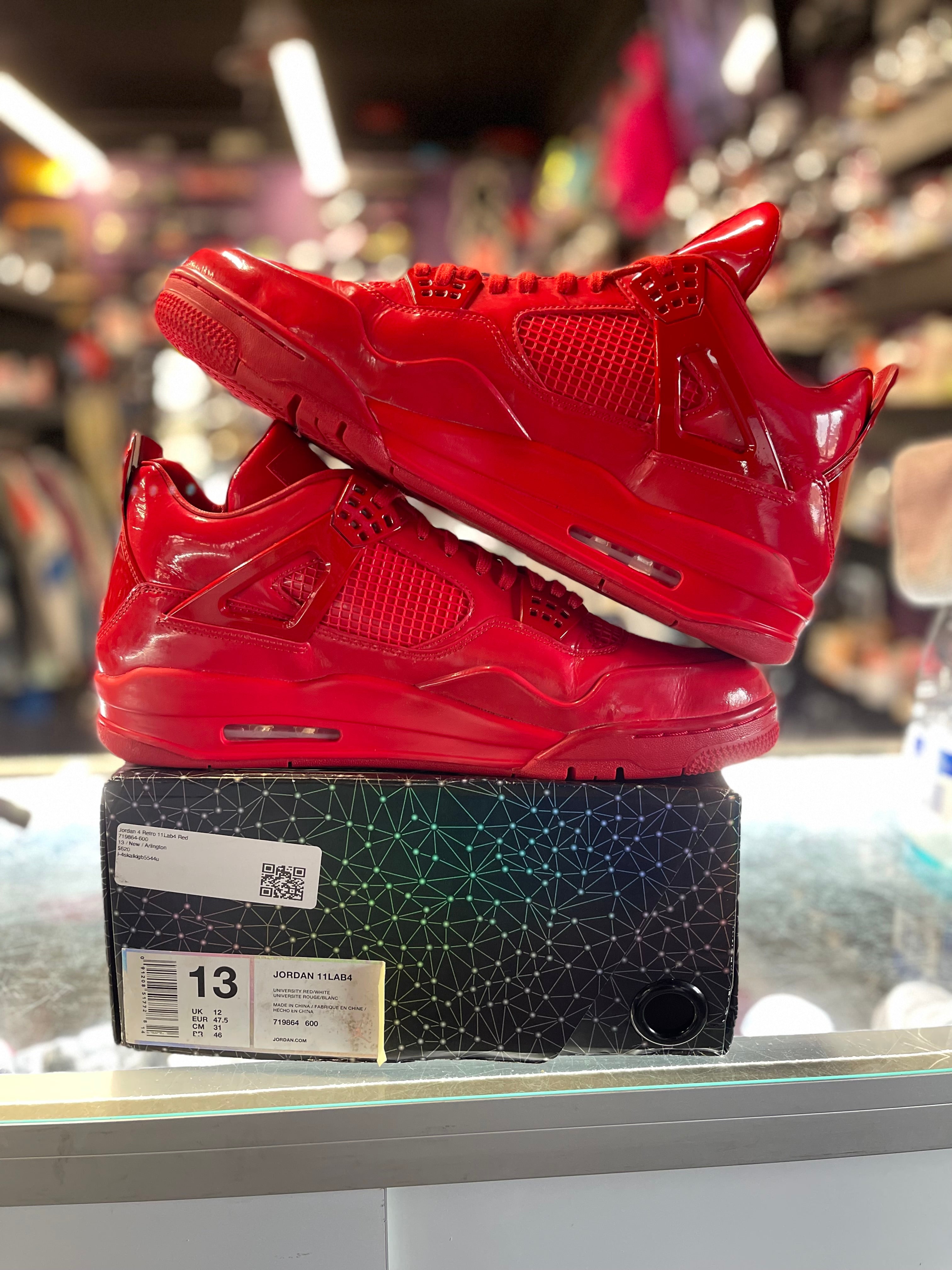 2015 Air Jordan Retro 4 "11Lab4 Red"