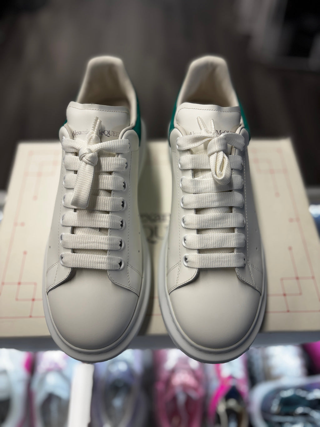 Alexander McQueen "White/Teal"