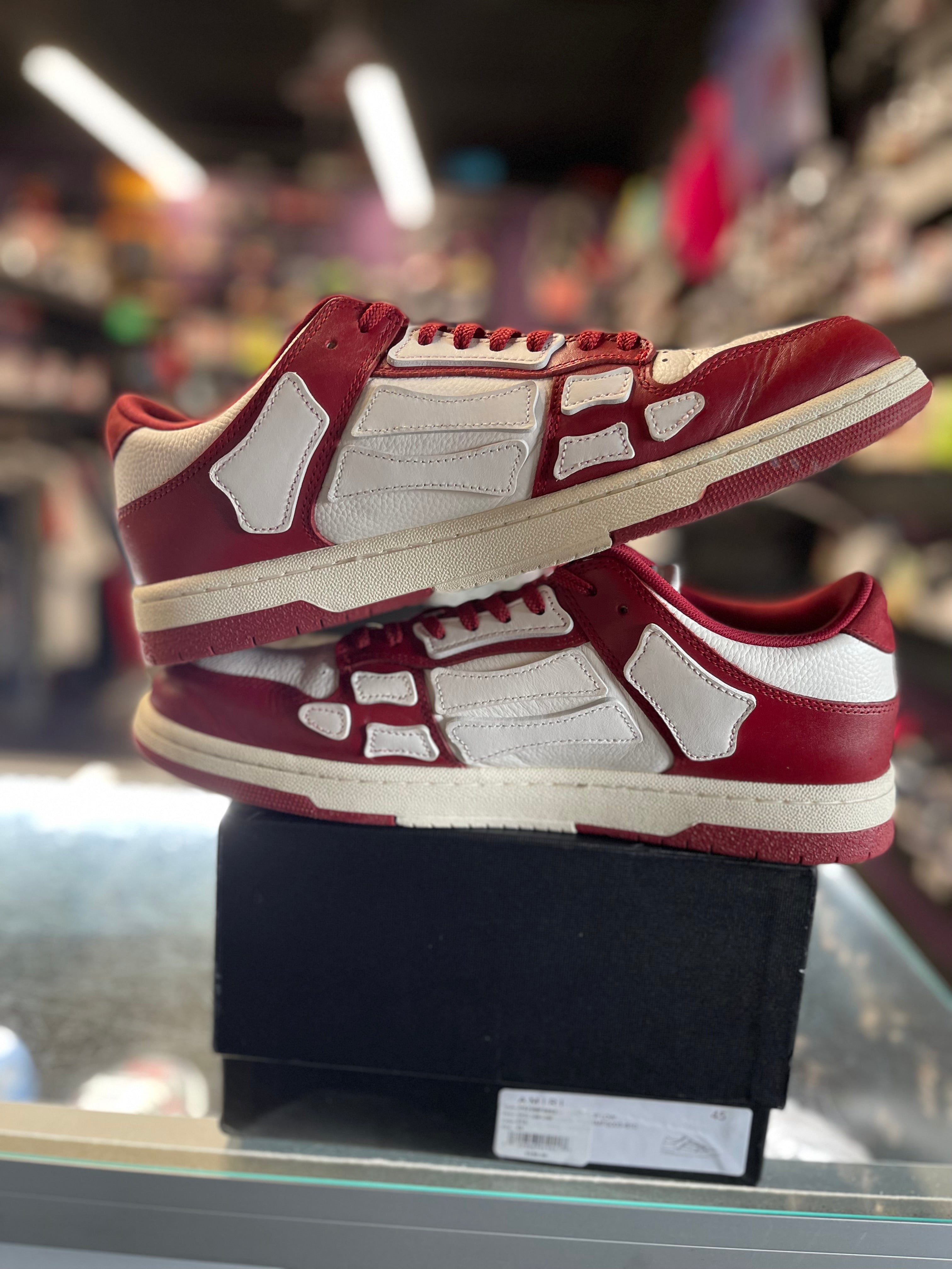 Amiri Skel Low "Burgndy"
