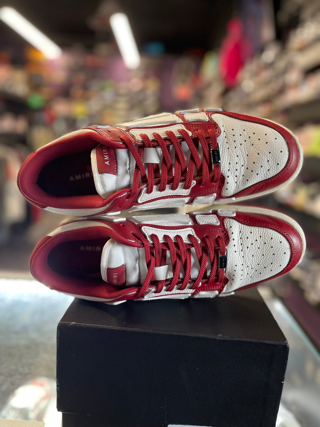 Amiri Skel Low "Burgndy"