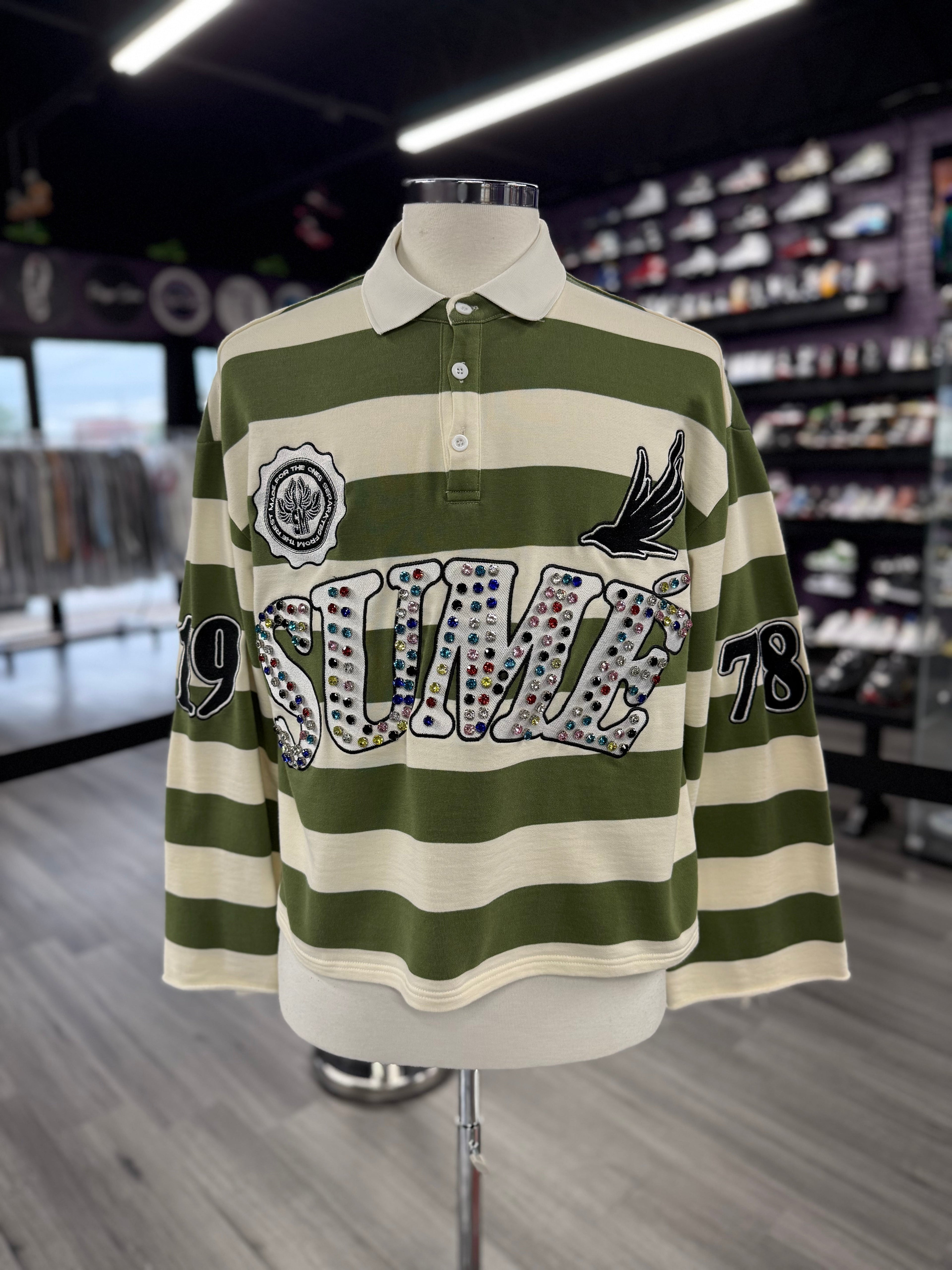 Sumé Rugby Collar "Olive"