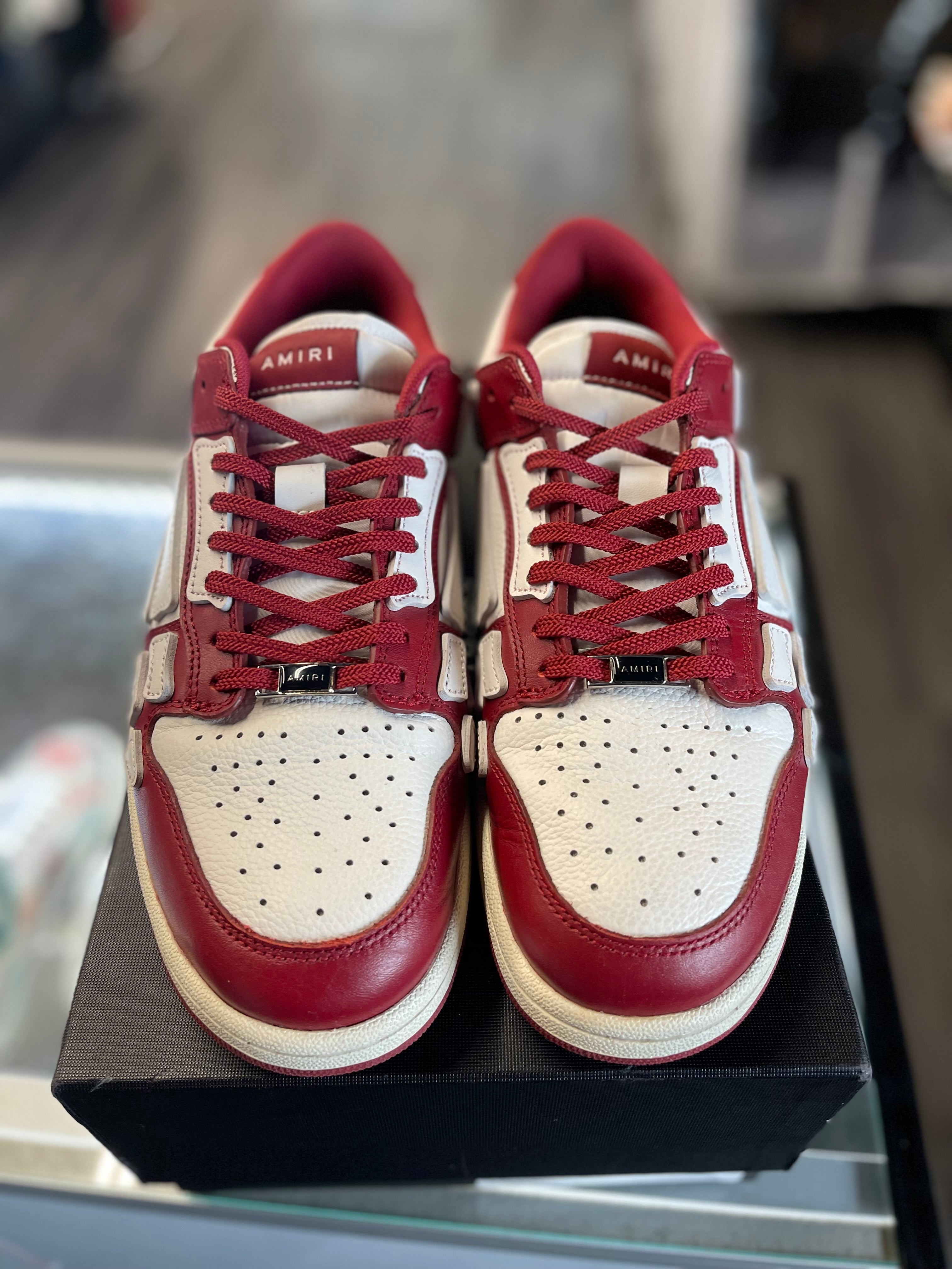 Amiri Skel Low "Burgndy"