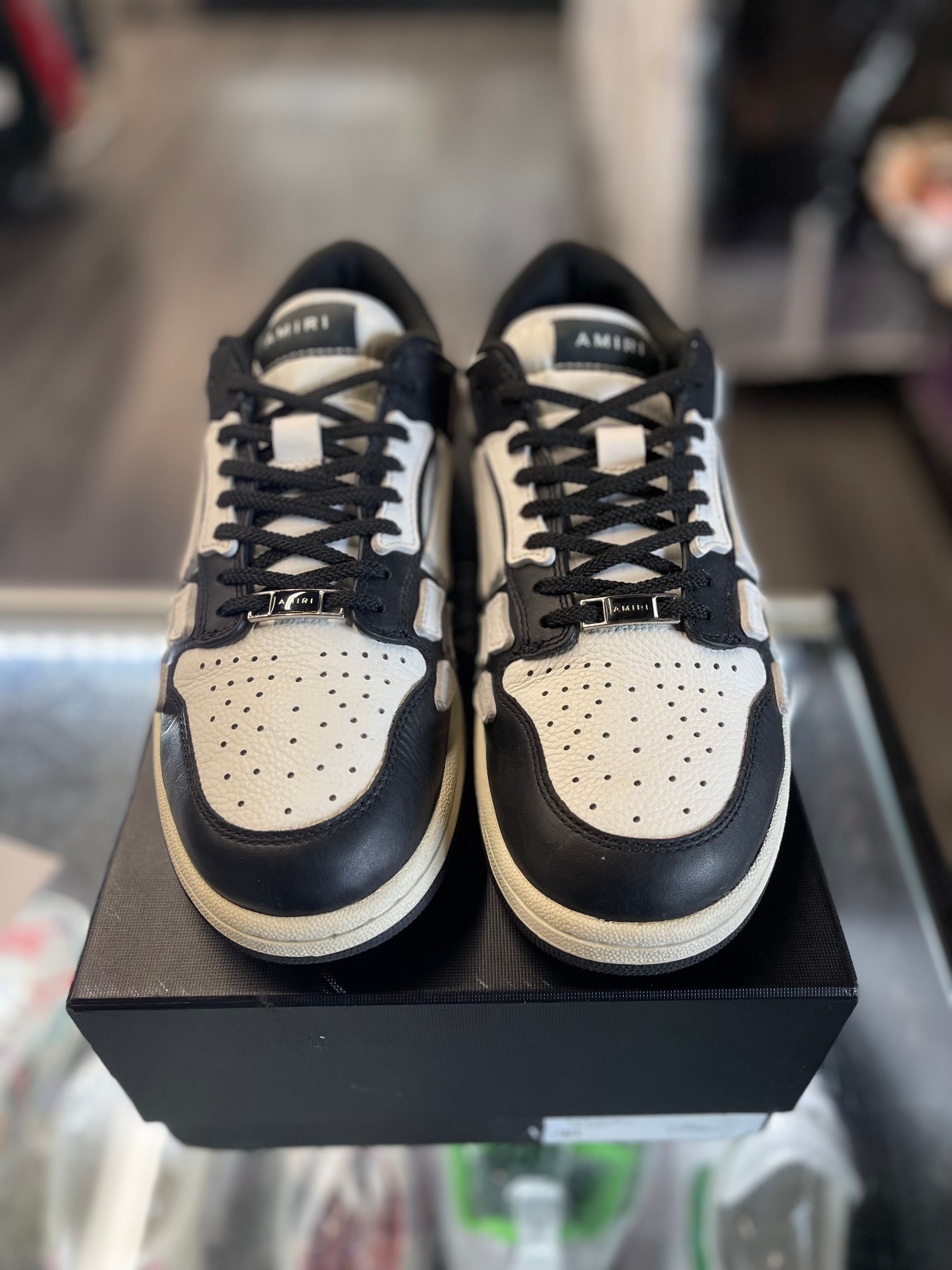 Amiri Skel Low "Black/white"