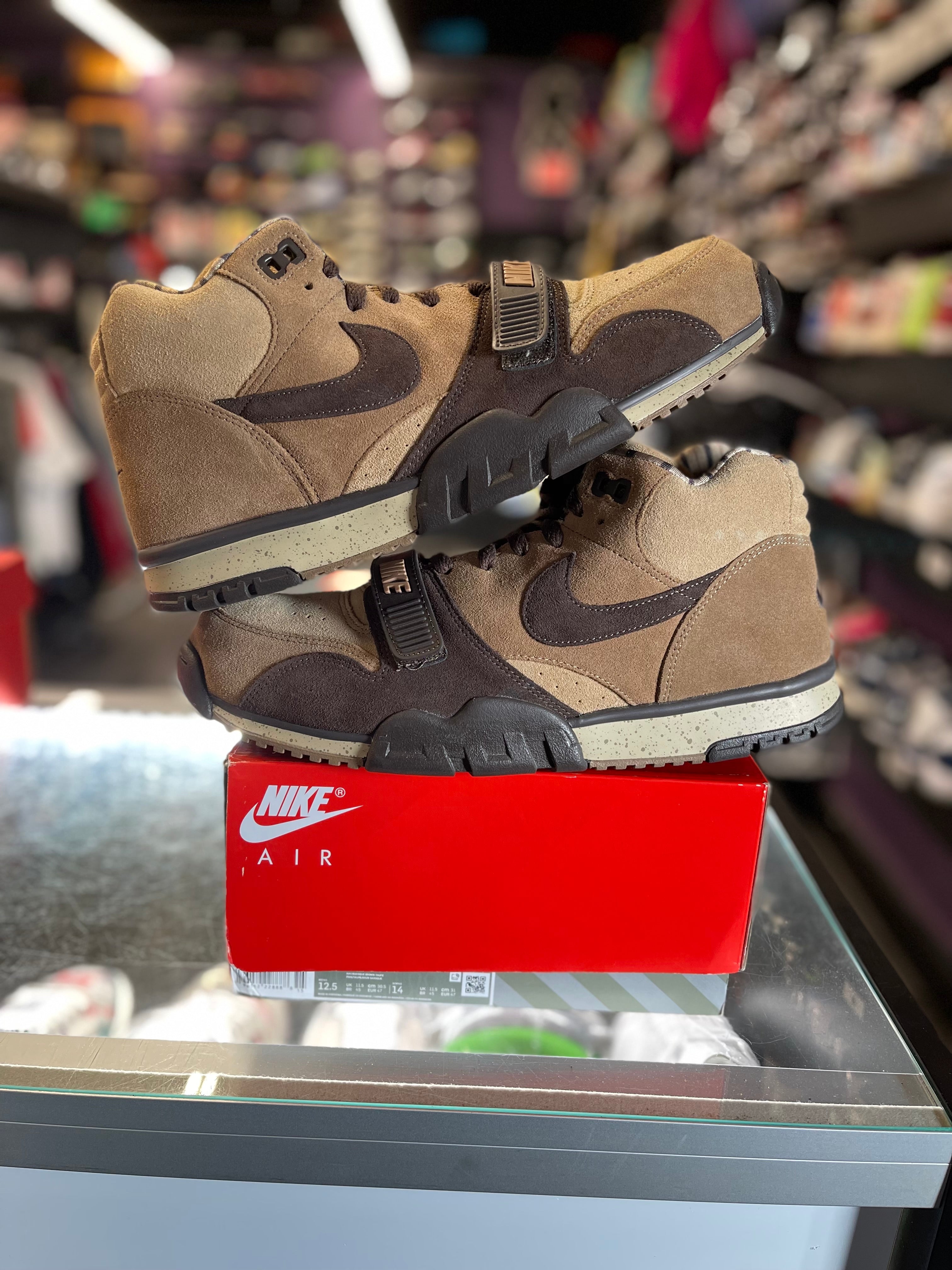 2022 Nike Air Trainer 1 "Shima Shima Pack Baroque Brown"