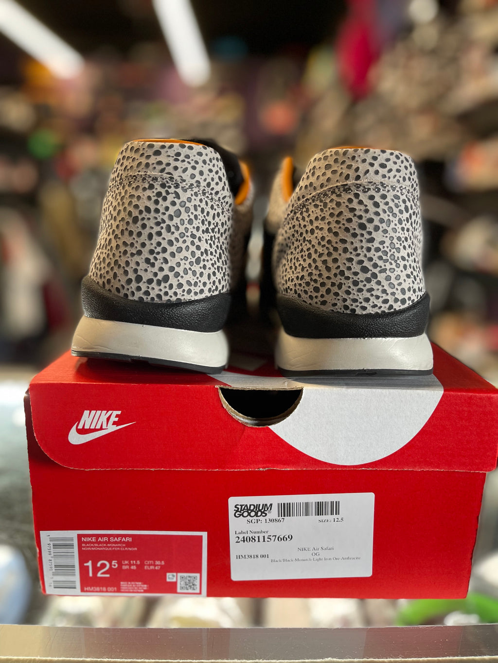 2024 Nike Air Safari Electric "OG Black Monarch"